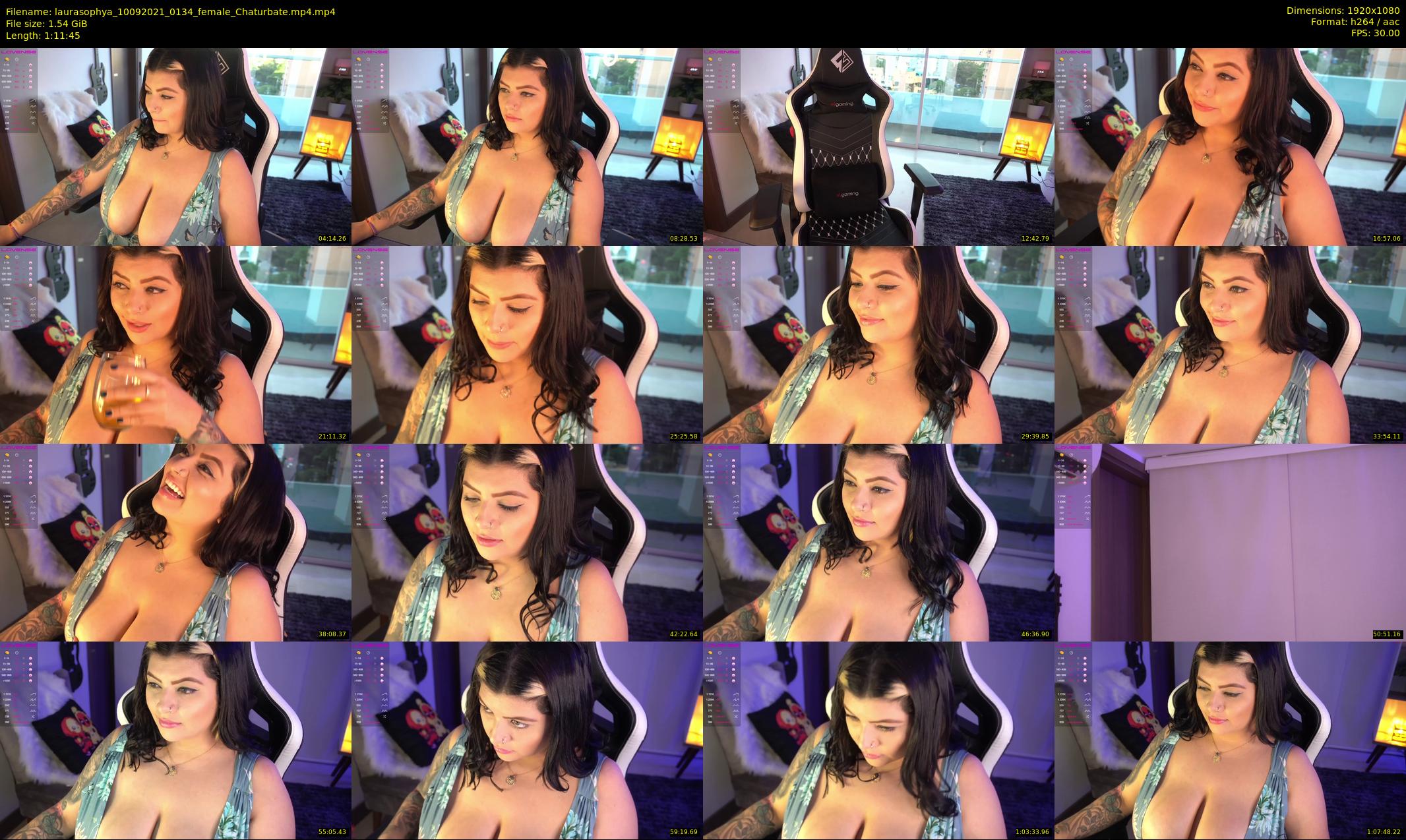 laurasophya — 72 minute Chaturbate female cam show recording, 1080p, Sep 10, 2021