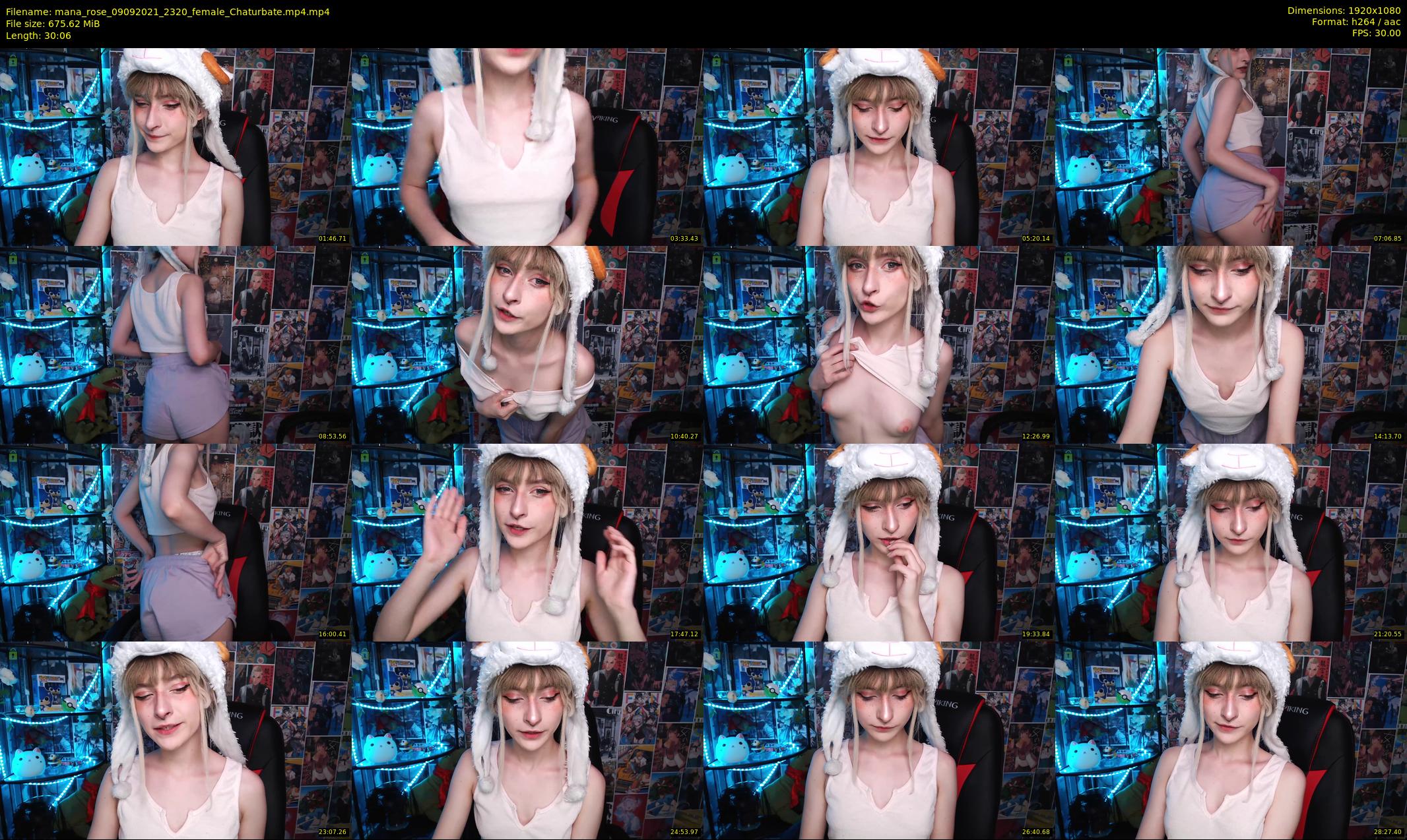 mana_rose — 31 minute Chaturbate female cam show recording, 1080p, Sep 9, 2021