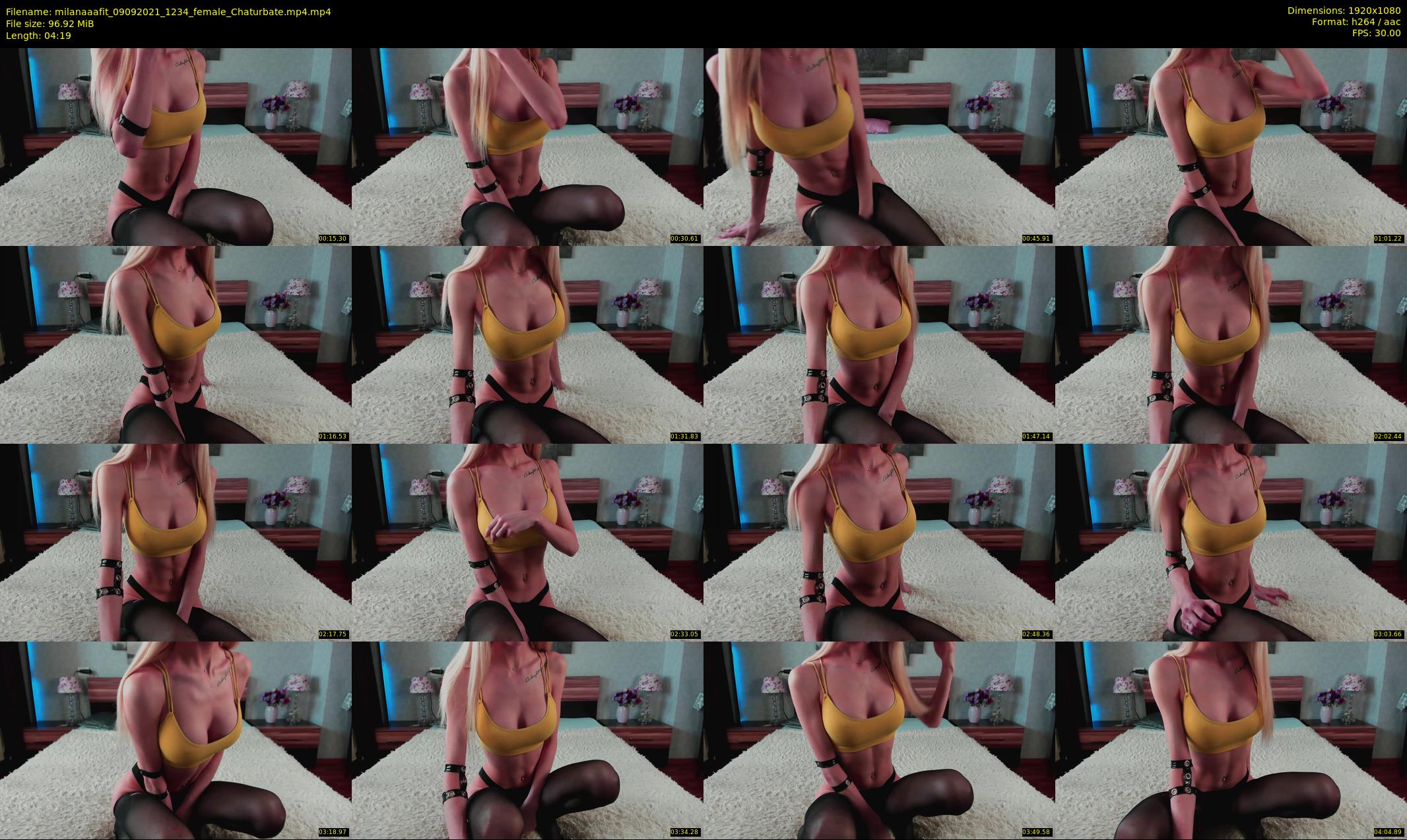 milanaaafit — 5 minute Chaturbate couple cam show recording, 1080p, Sep 9, 2021