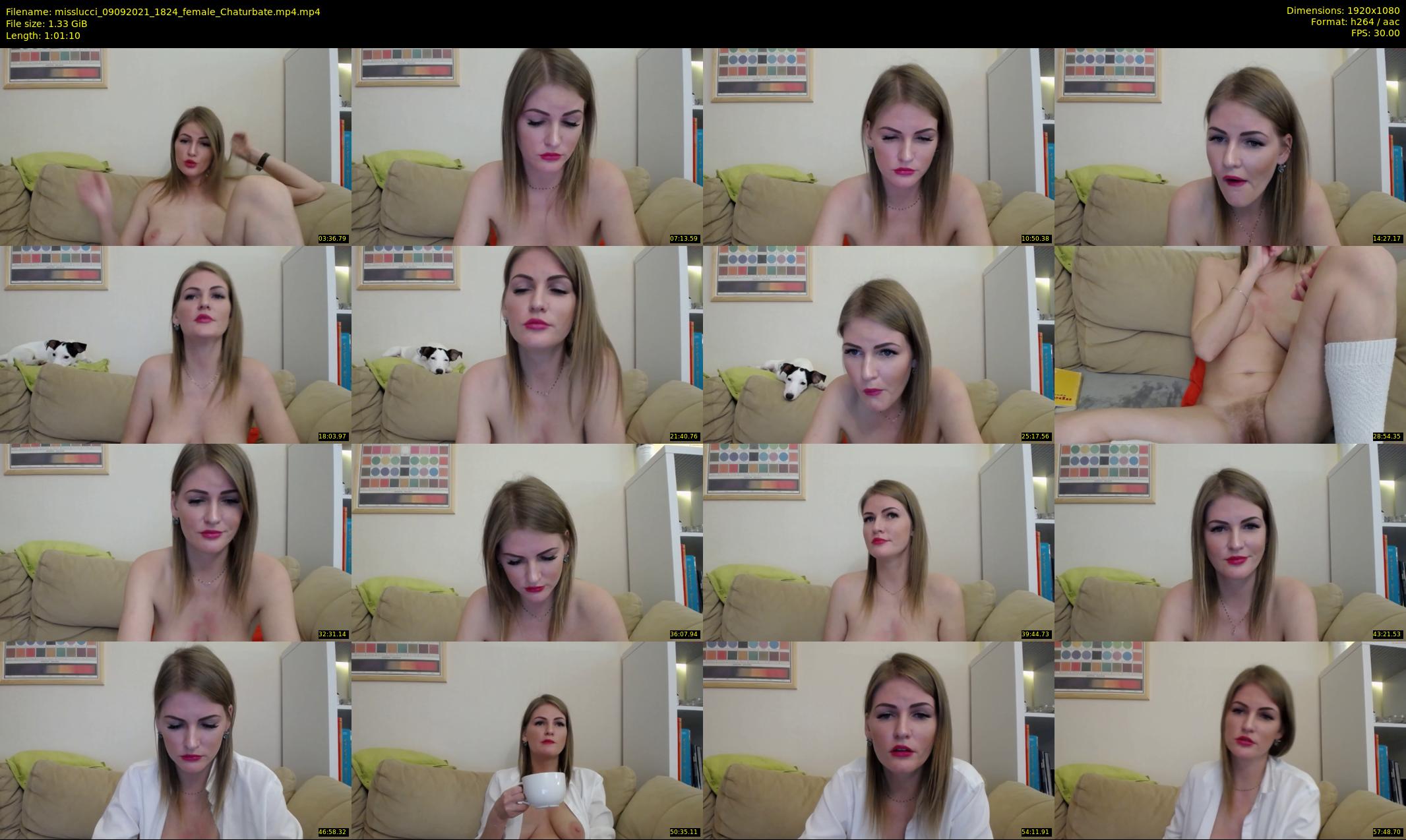 misslucci — 62 minute Chaturbate female cam show recording, 1080p, Sep 9, 2021