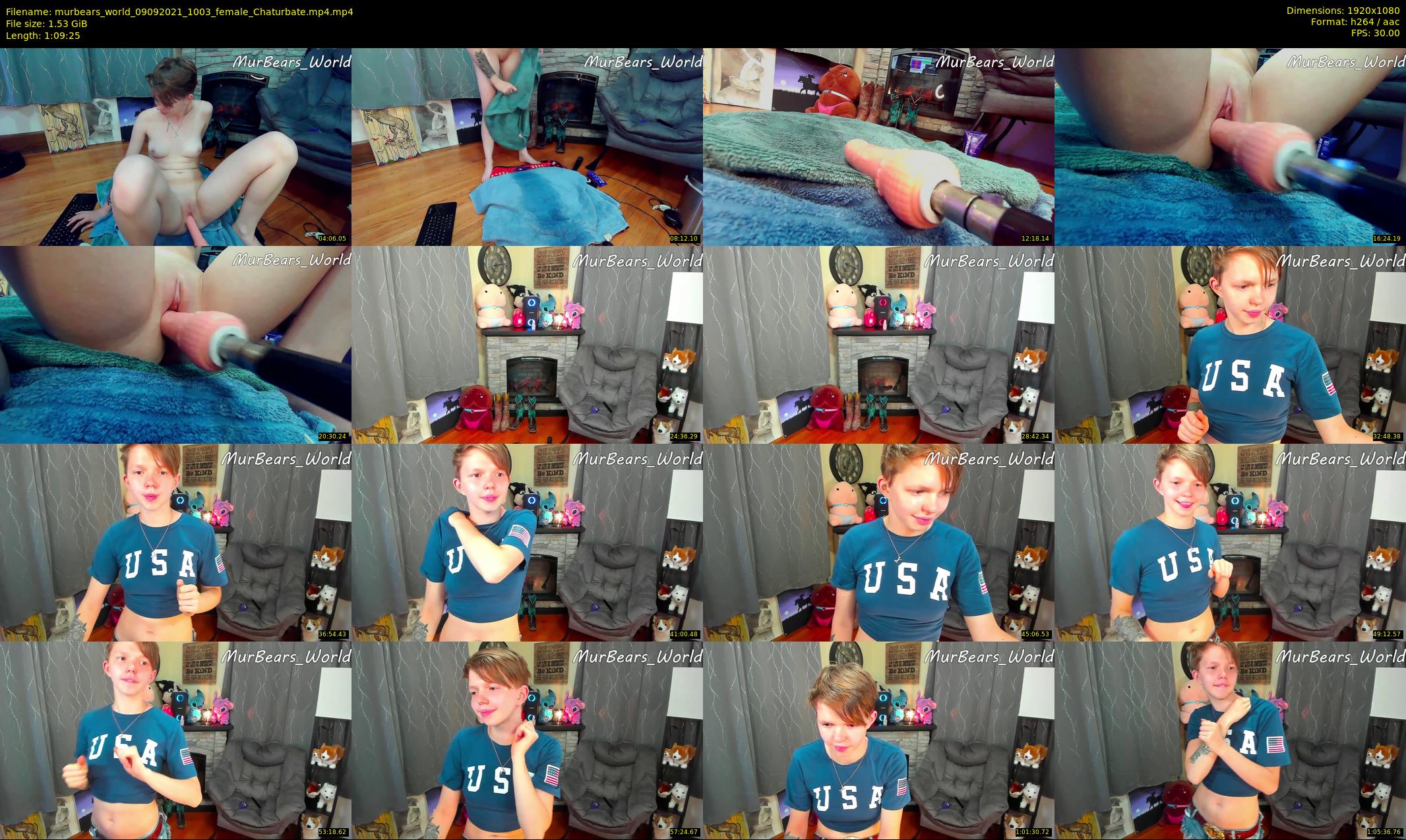 murbears_world — 70 minute Chaturbate female cam show recording, 1080p, Sep 9, 2021