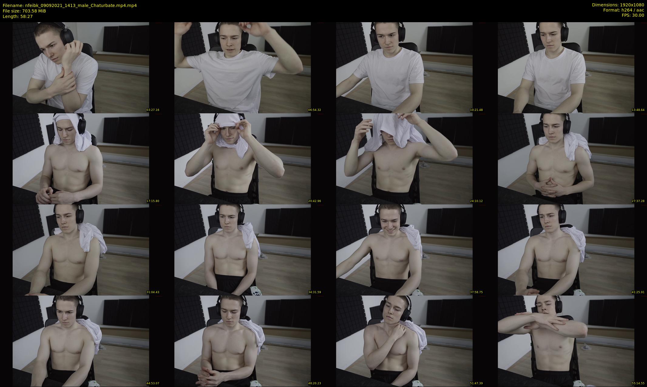 nfeibk — 59 minute Chaturbate male cam show recording, 1080p, Sep 9, 2021