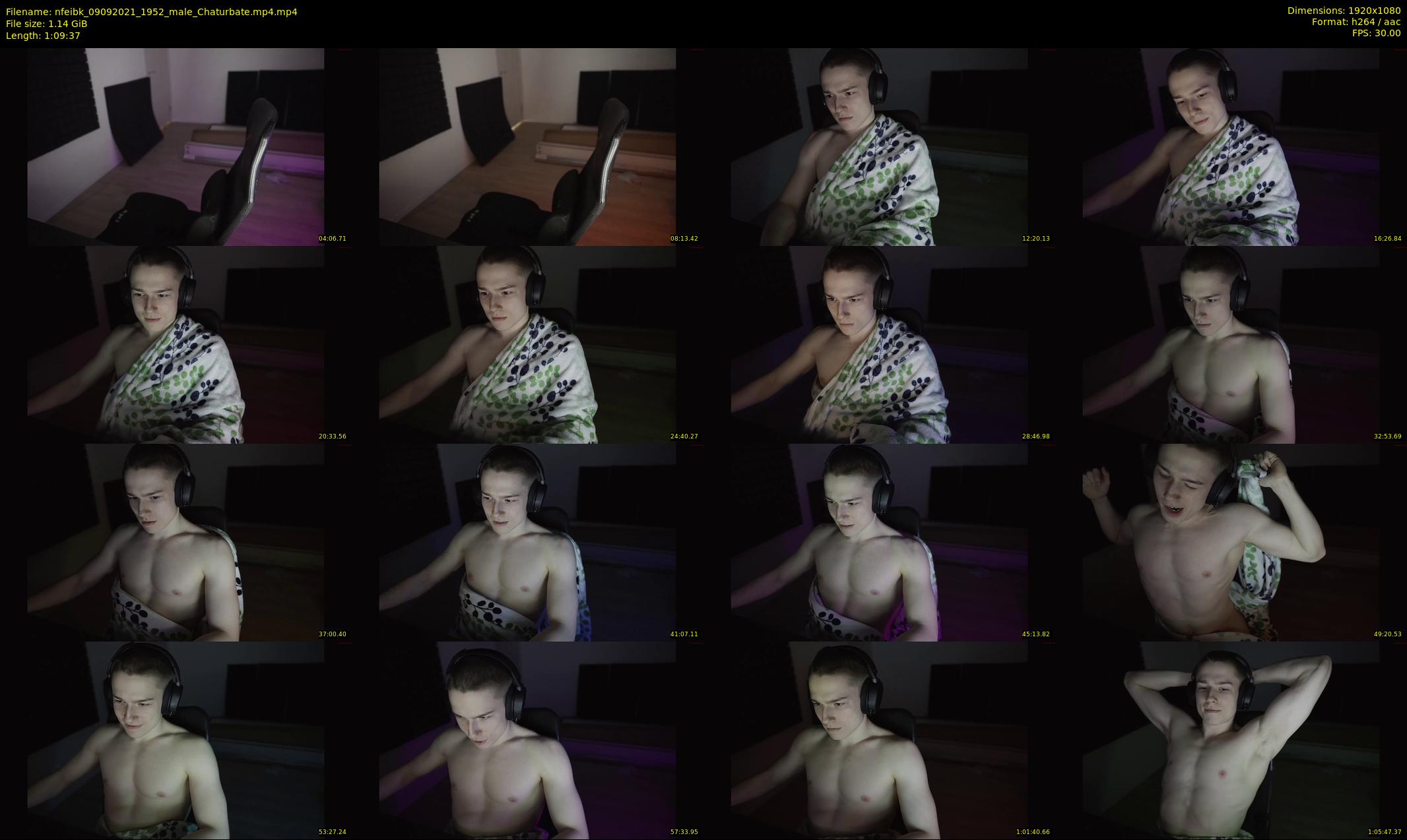 nfeibk — 70 minute Chaturbate male cam show recording, 1080p, Sep 9, 2021