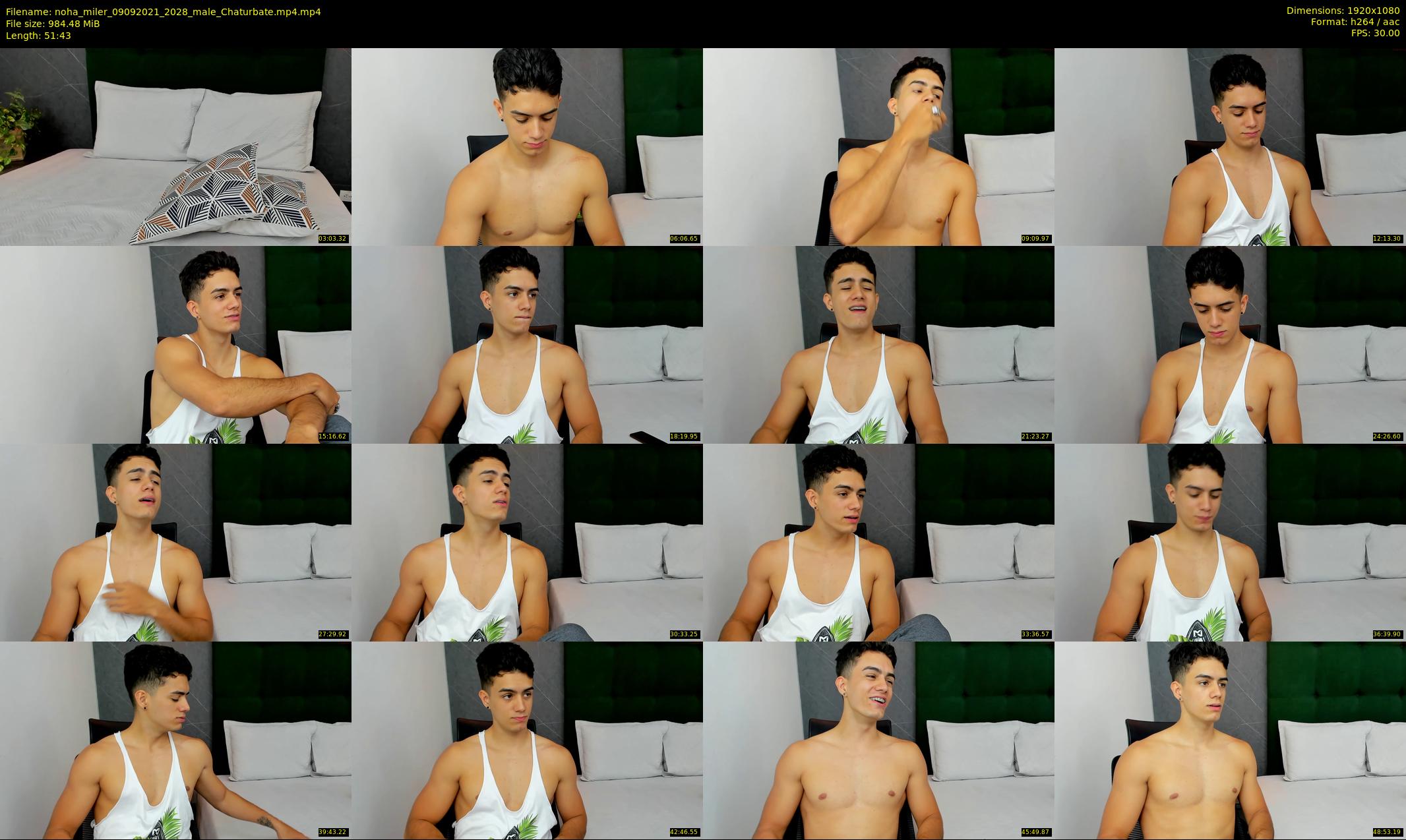 noha_miler — 52 minute Chaturbate male cam show recording, 1080p, Sep 9, 2021