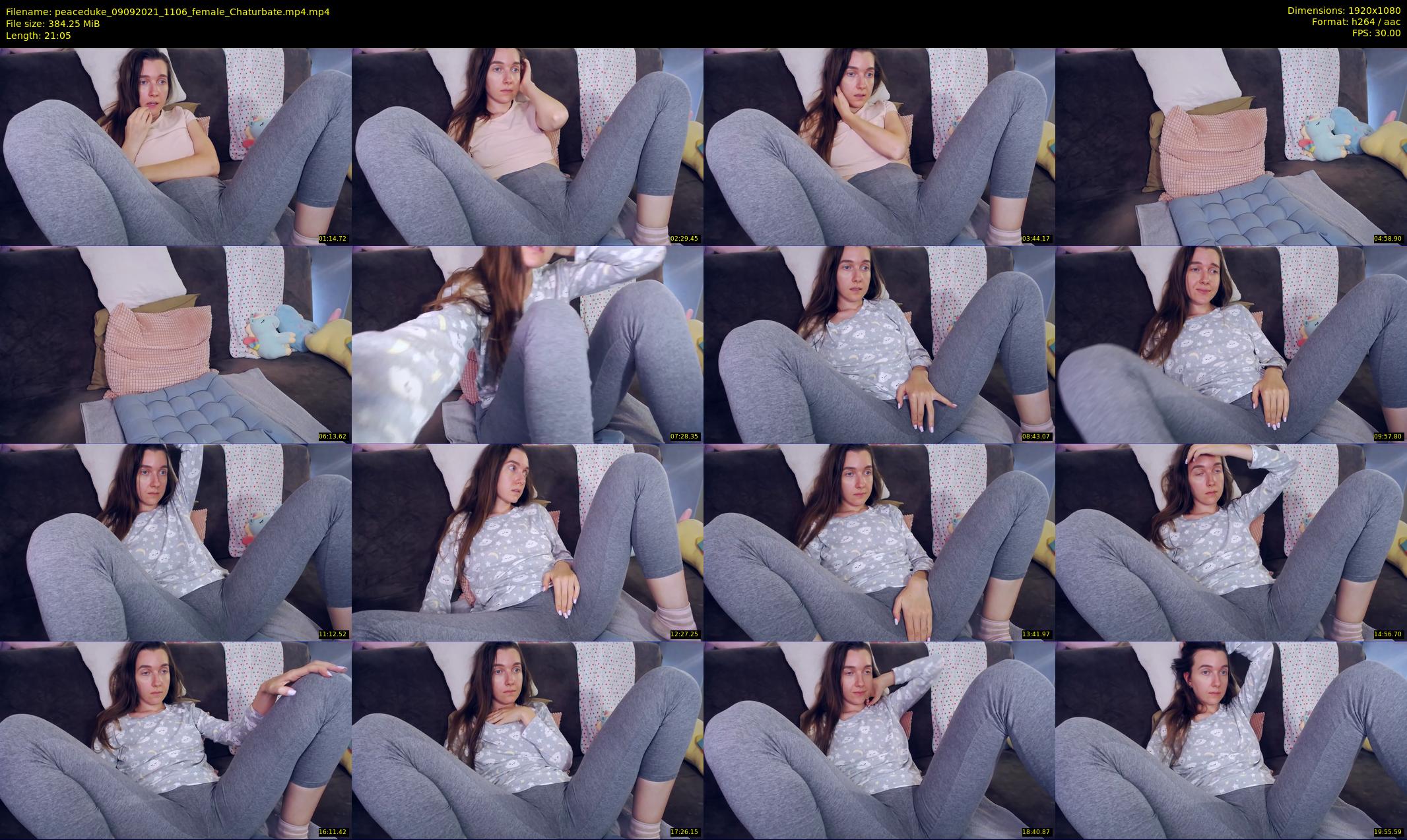 peaceduke — 22 minute Chaturbate female cam show recording, 1080p, Sep 9, 2021