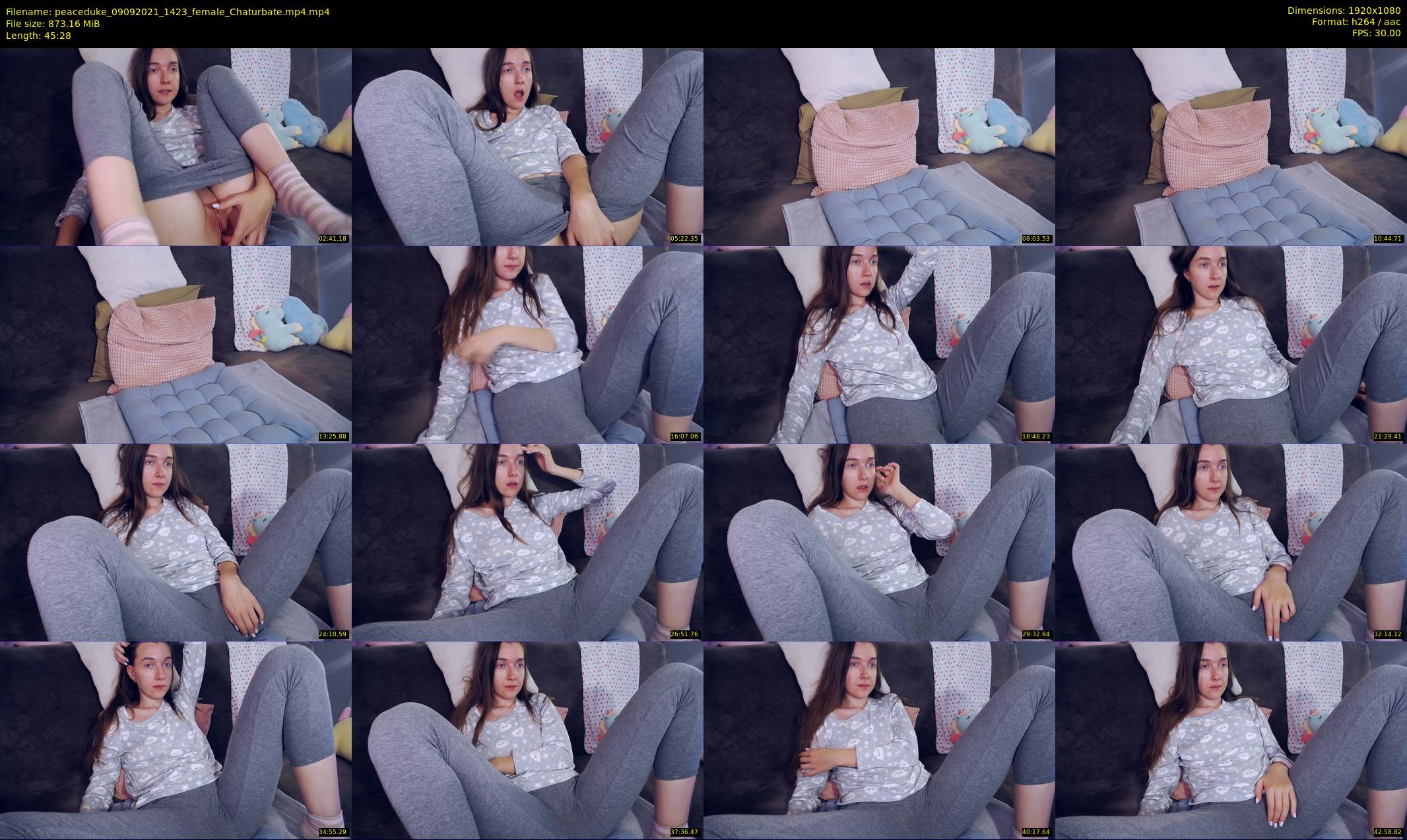 peaceduke — 46 minute Chaturbate female cam show recording, 1080p, Sep 9, 2021