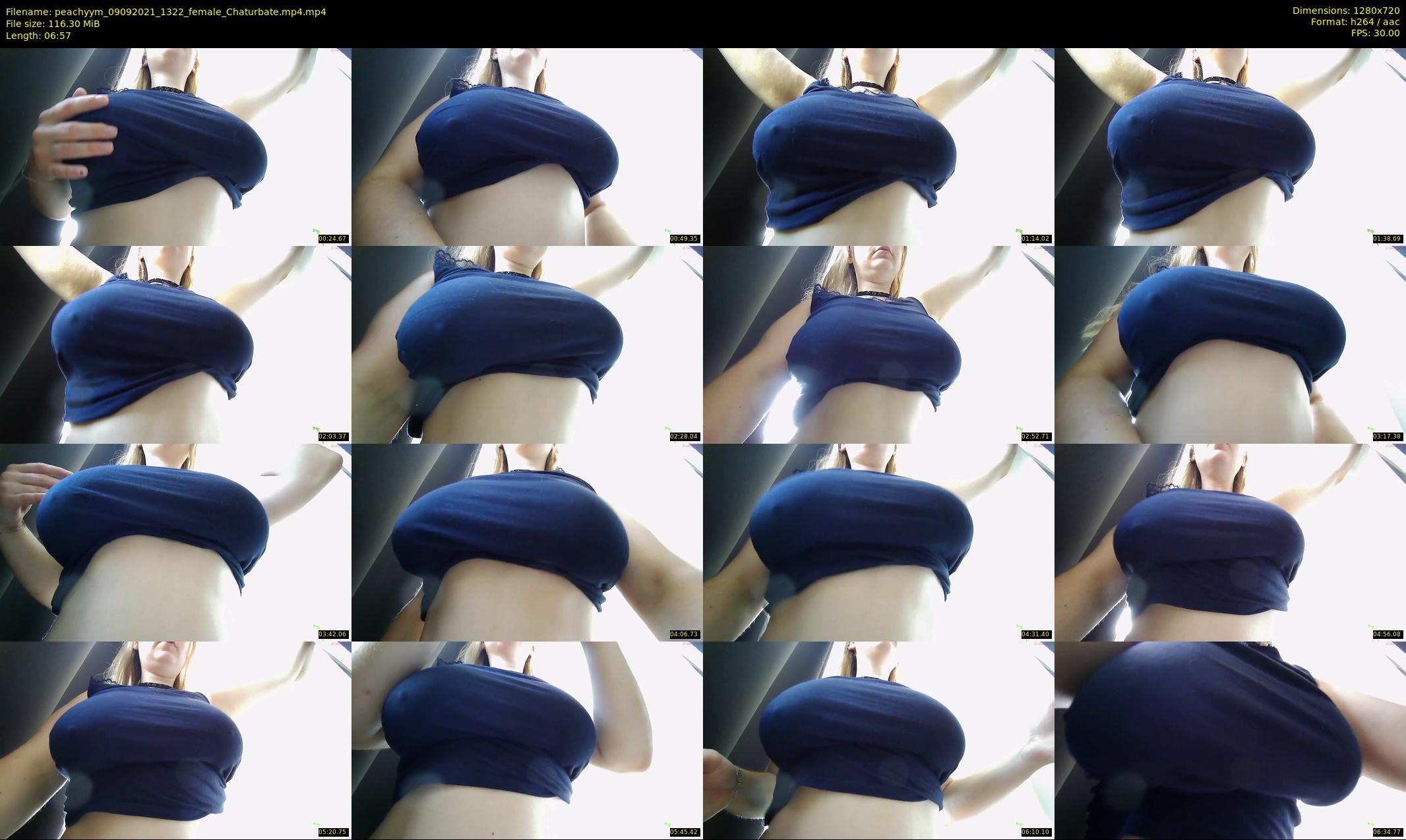 peachyym — 7 minute Chaturbate female cam show recording, 720p, Sep 9, 2021