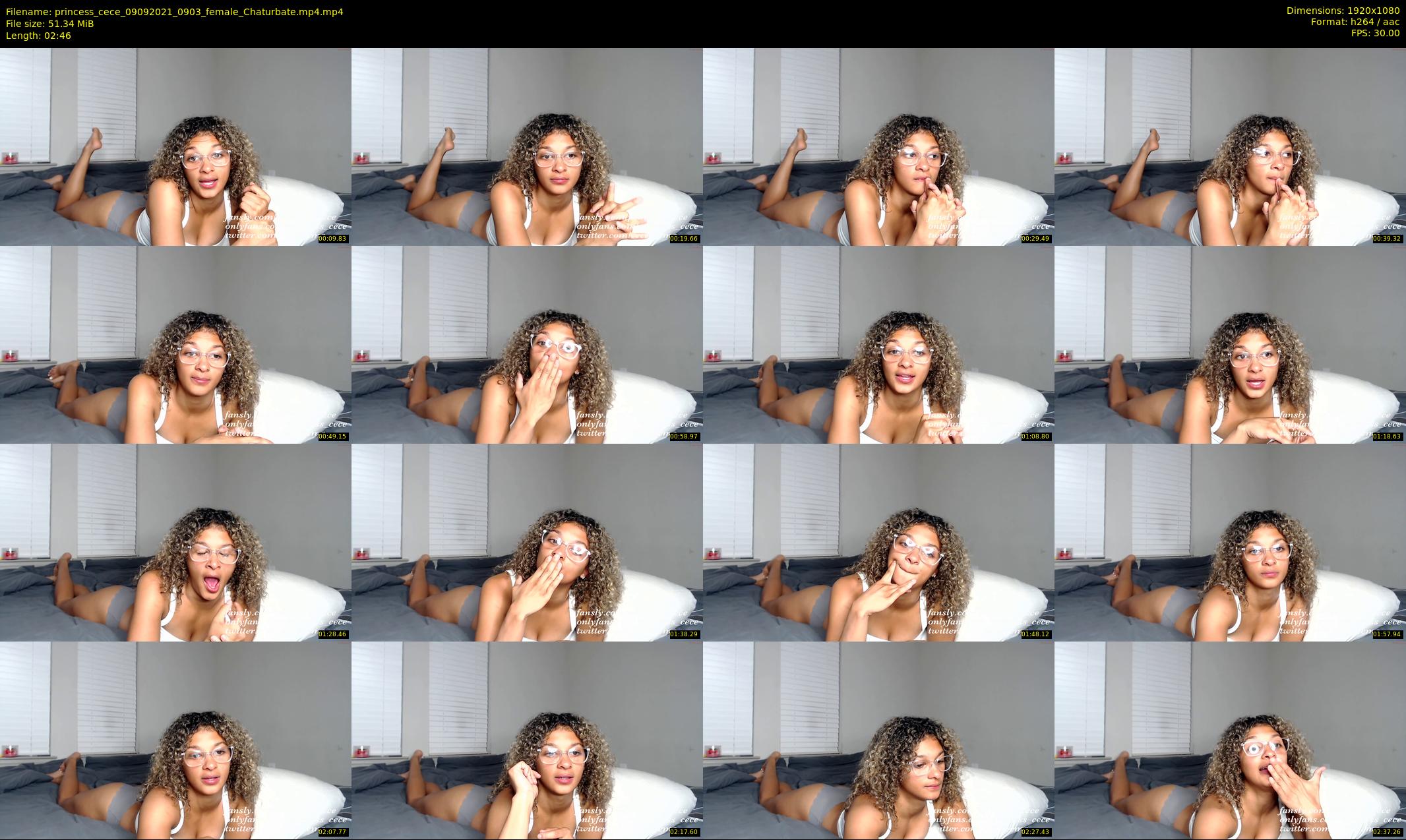 princess_cece — 3 minute Chaturbate female cam show recording, 1080p, Sep 9, 2021