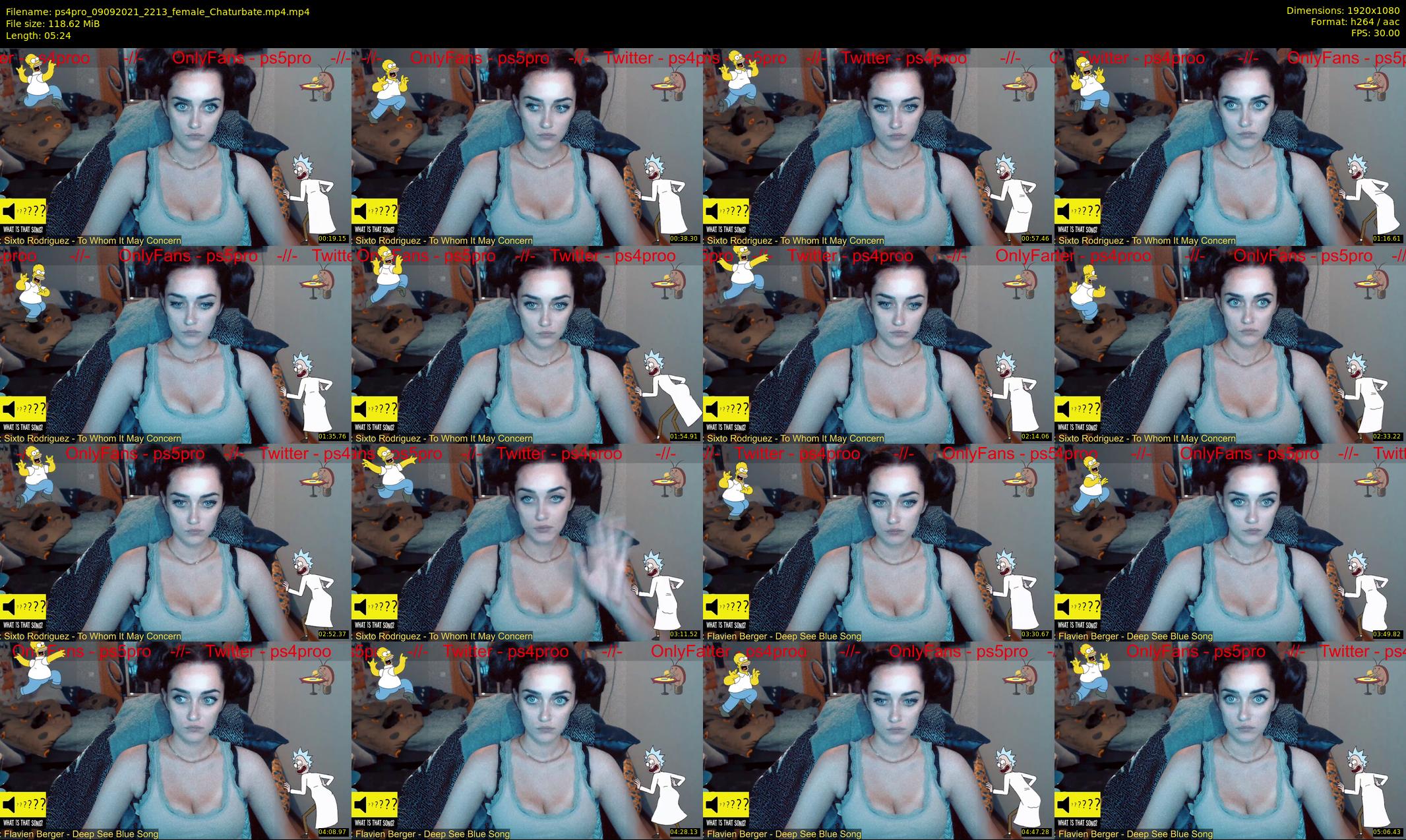 ps4pro — 6 minute Chaturbate female cam show recording, 1080p, Sep 9, 2021
