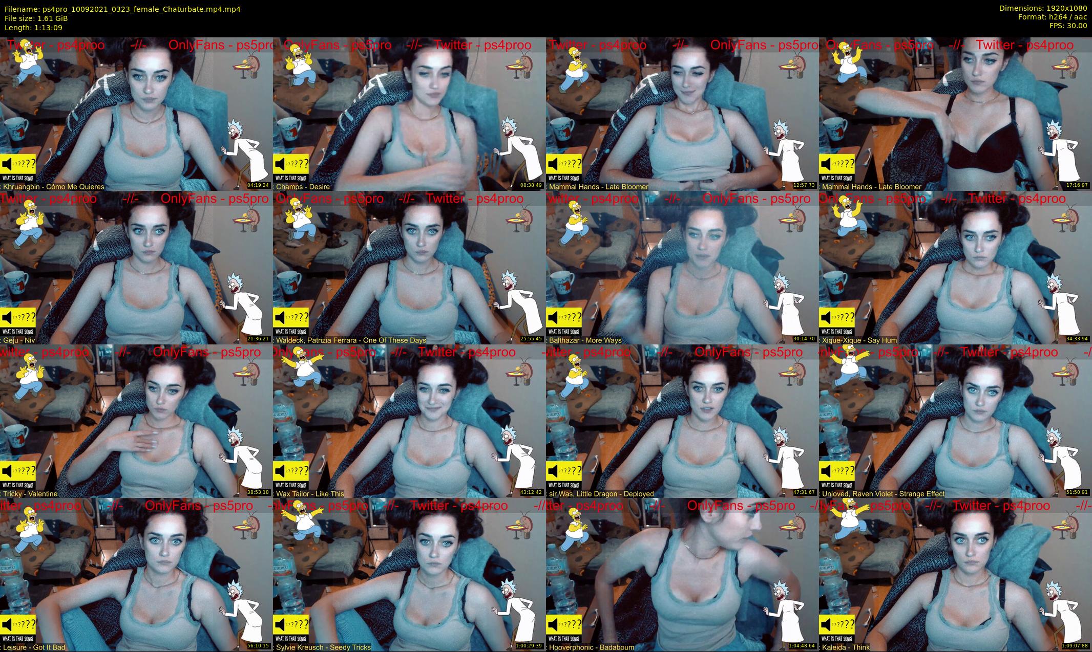 ps4pro — 74 minute Chaturbate female cam show recording, 1080p, Sep 10, 2021