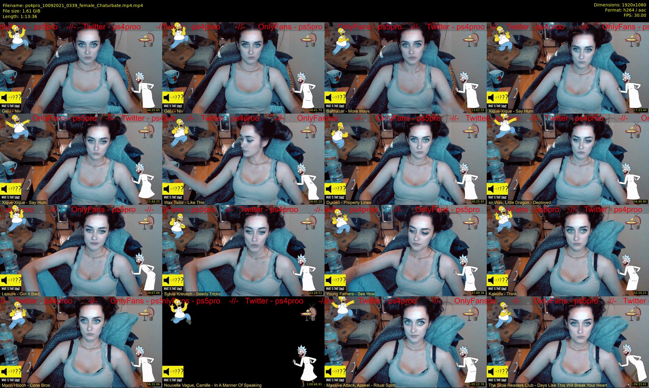 ps4pro — 74 minute Chaturbate female cam show recording, 1080p, Sep 10, 2021