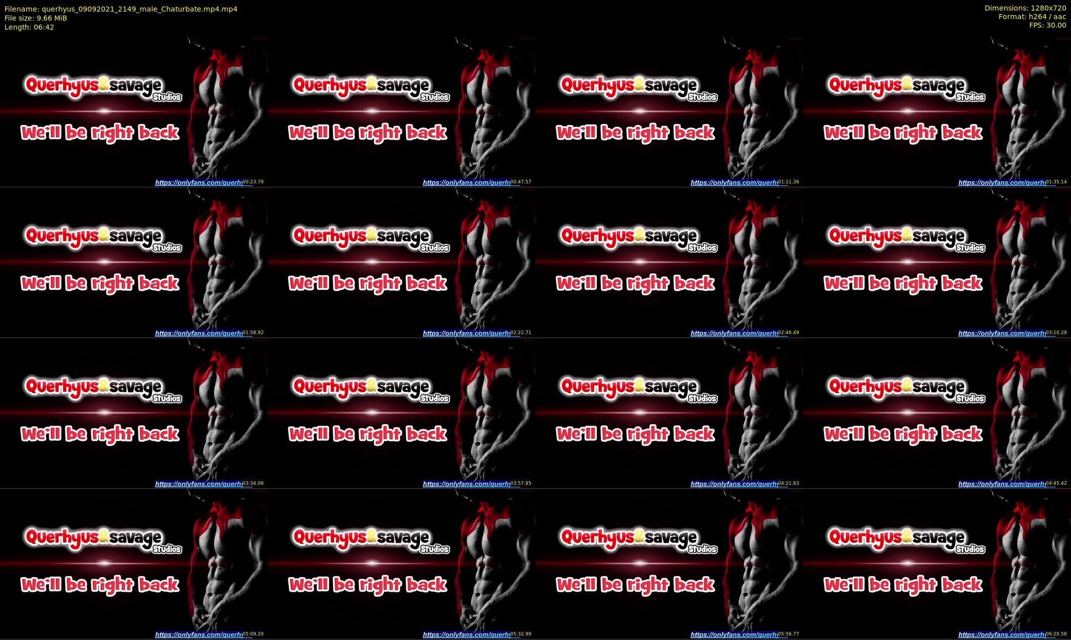 querhyus — 7 minute Chaturbate male cam show recording, 720p, Sep 9, 2021
