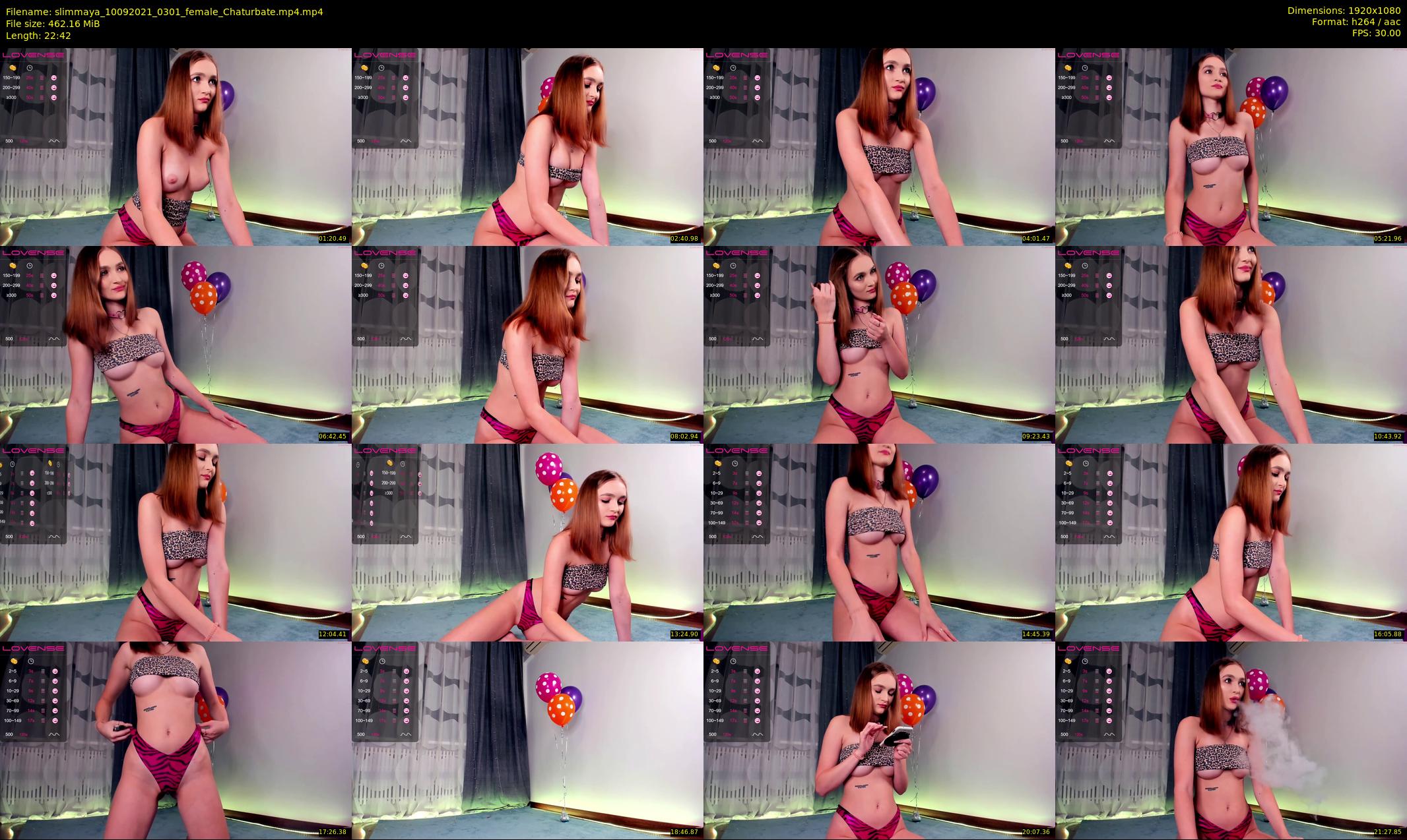 slimmaya — 23 minute Chaturbate female cam show recording, 1080p, Sep 10, 2021