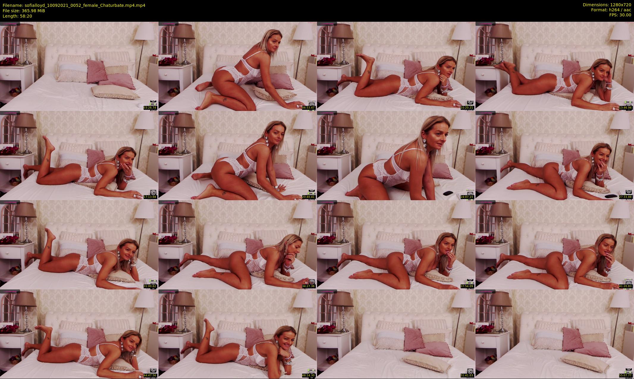 sofialloyd — 59 minute Chaturbate female cam show recording, 720p, Sep 10, 2021