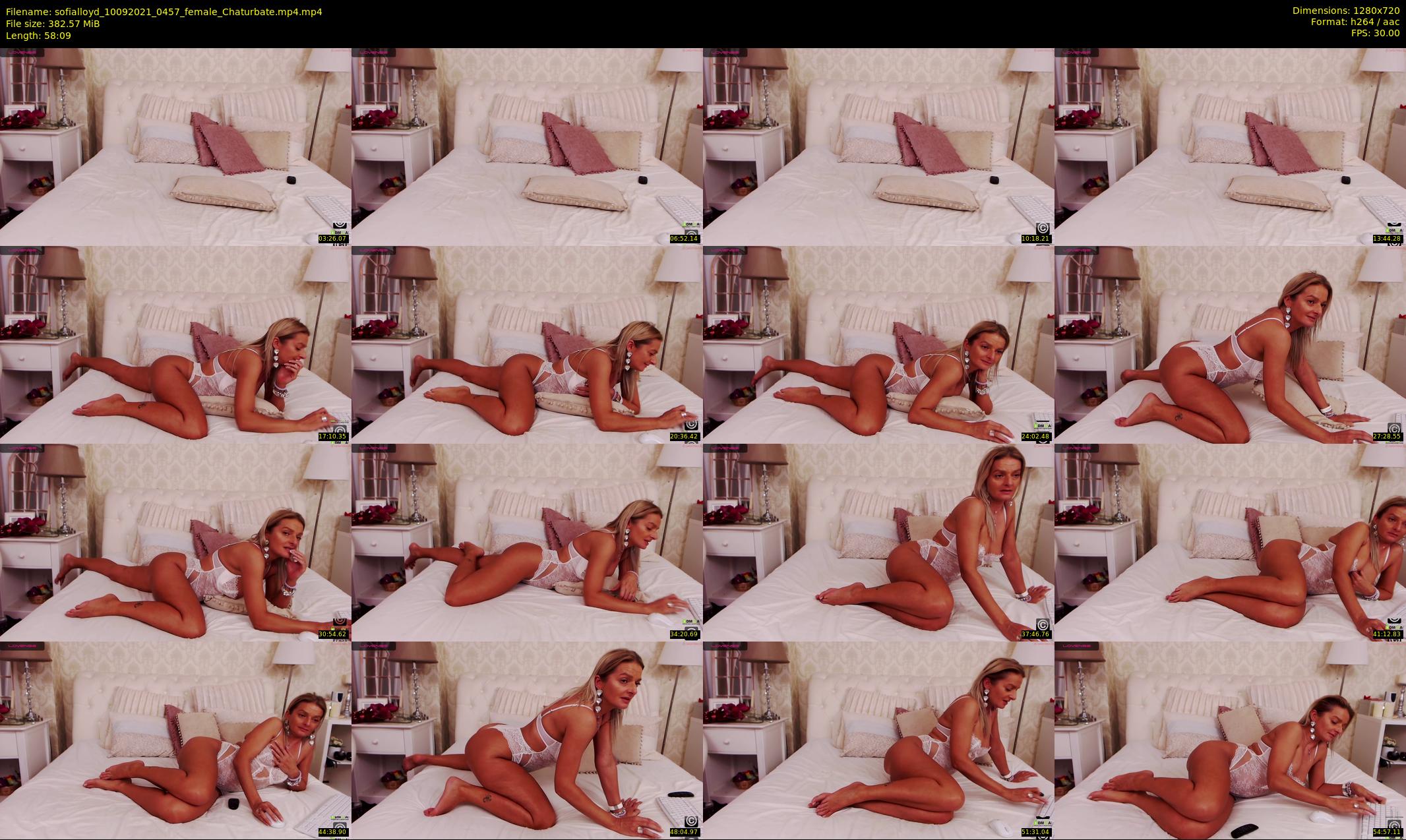 sofialloyd — 59 minute Chaturbate female cam show recording, 720p, Sep 10, 2021
