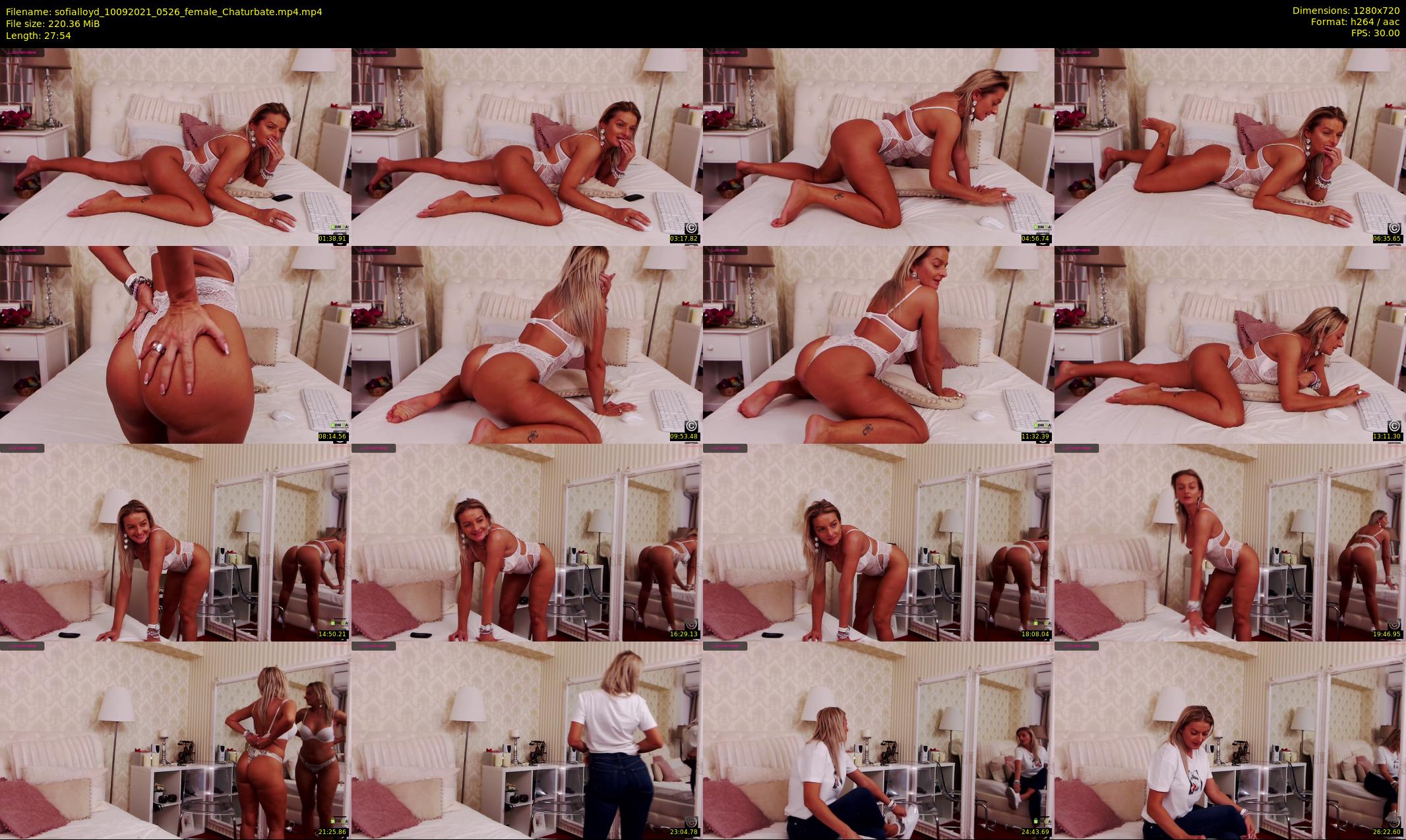 sofialloyd — 28 minute Chaturbate female cam show recording, 720p, Sep 10, 2021