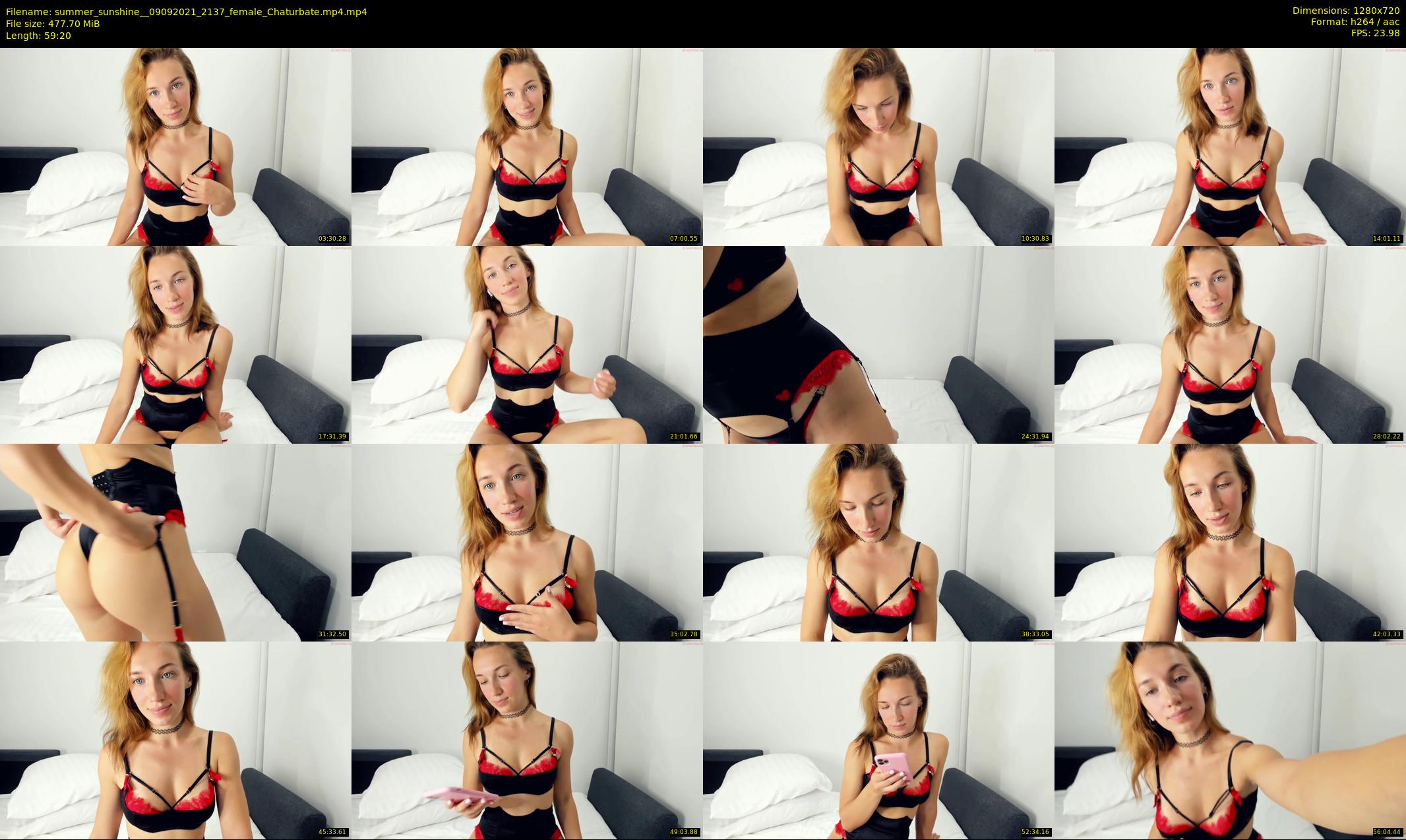 summer_sunshine_ — 60 minute Chaturbate female cam show recording, 720p, Sep 9, 2021