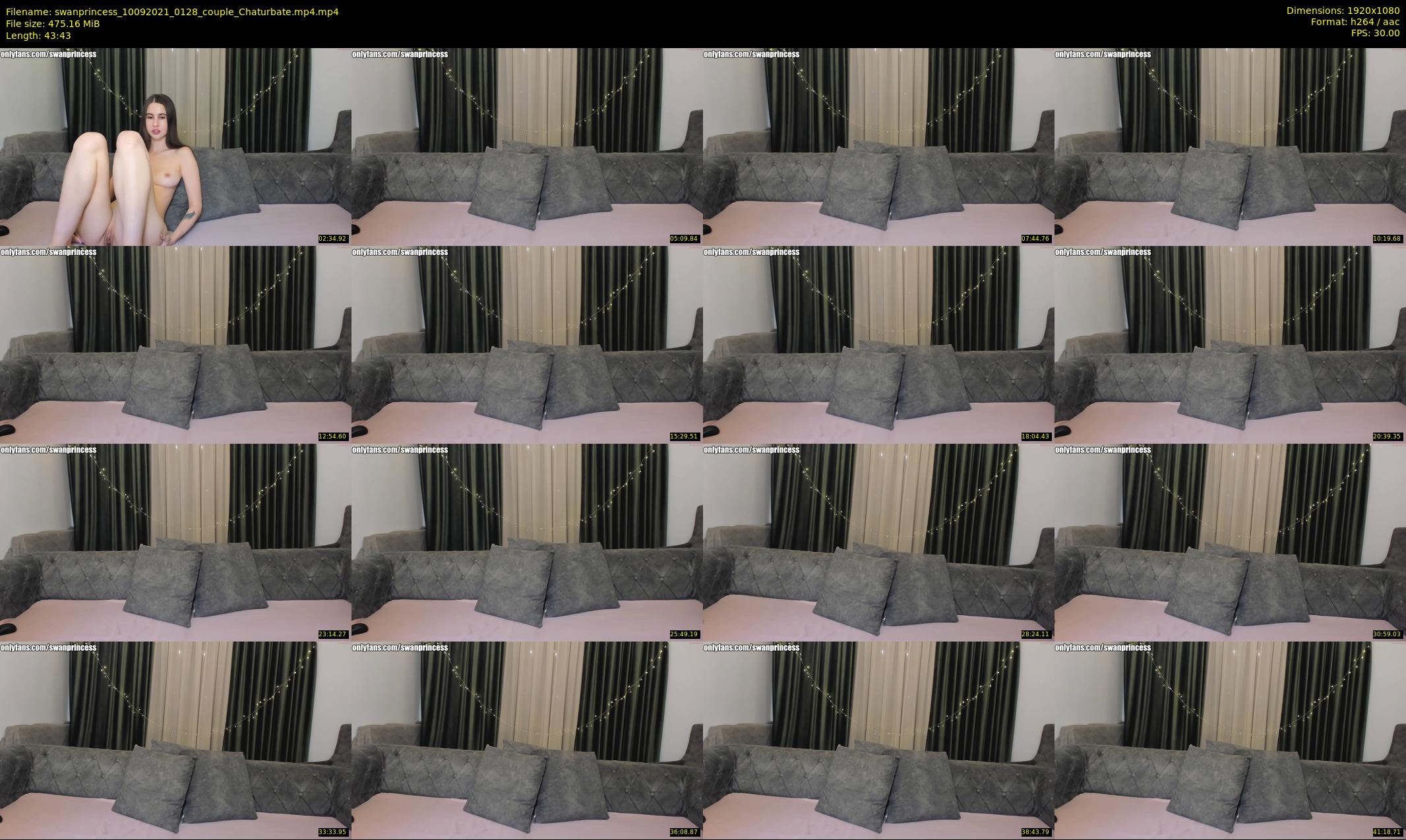 swanprincess — 44 minute Chaturbate female cam show recording, 1080p, Sep 10, 2021