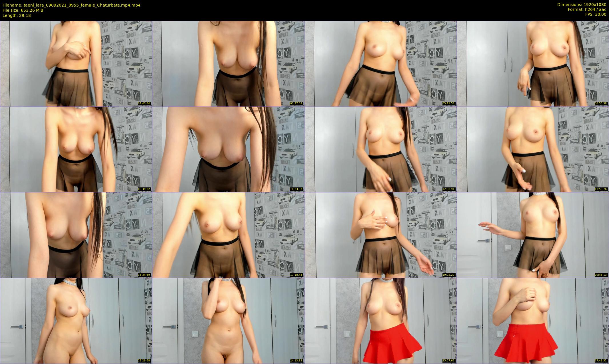 taeni_lara — 30 minute Chaturbate female cam show recording, 1080p, Sep 9, 2021