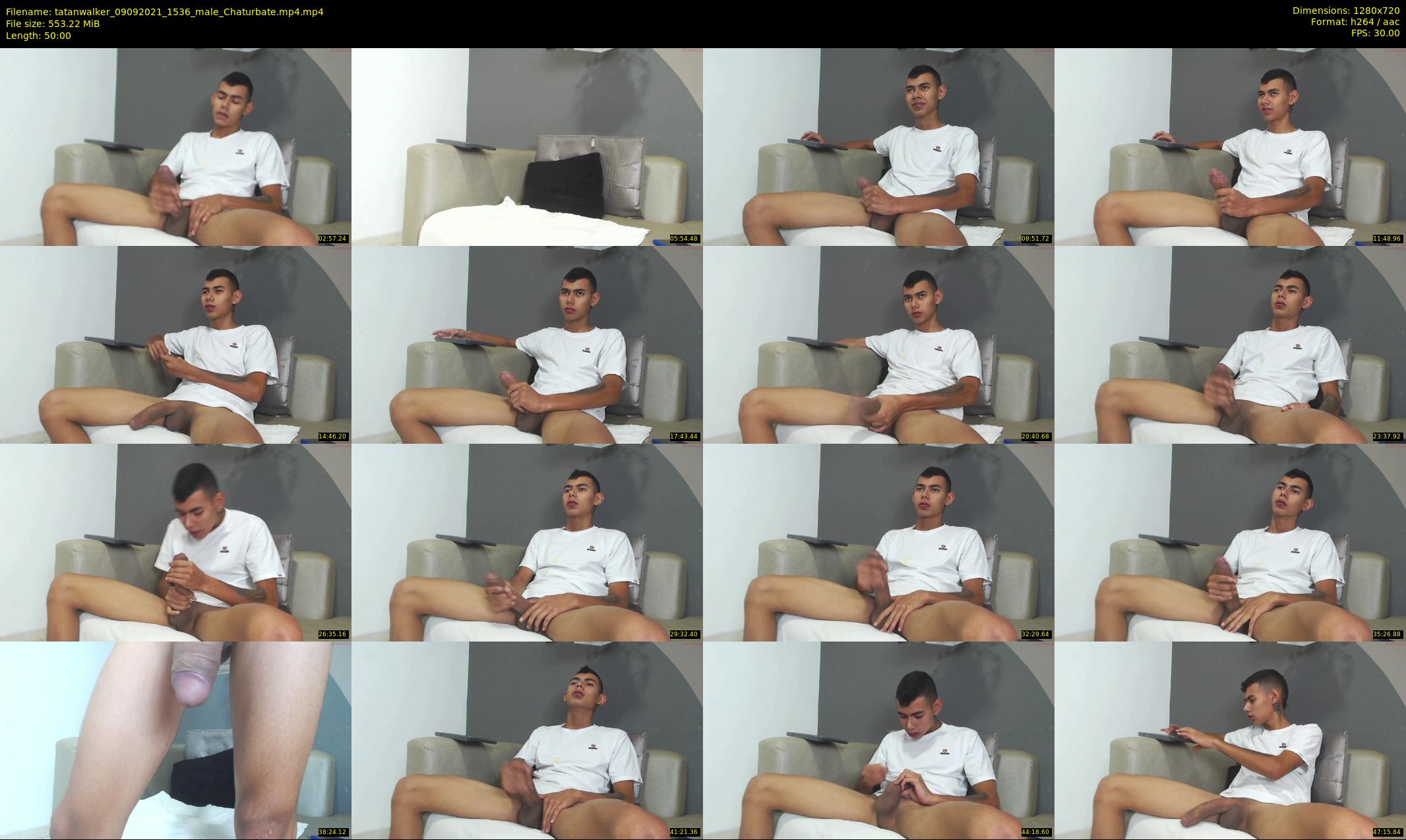 tatanwalker — 50 minute Chaturbate male cam show recording, 720p, Sep 9, 2021