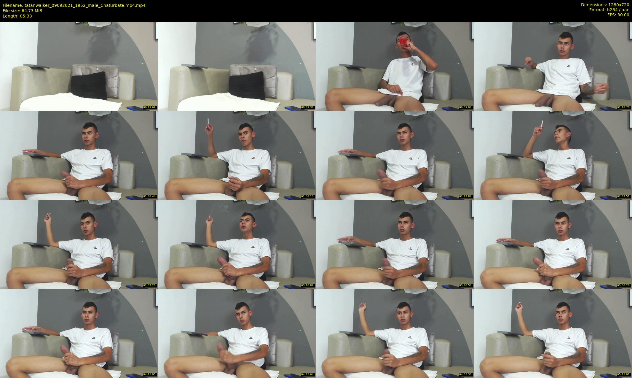 tatanwalker — 6 minute Chaturbate male cam show recording, 720p, Sep 9, 2021