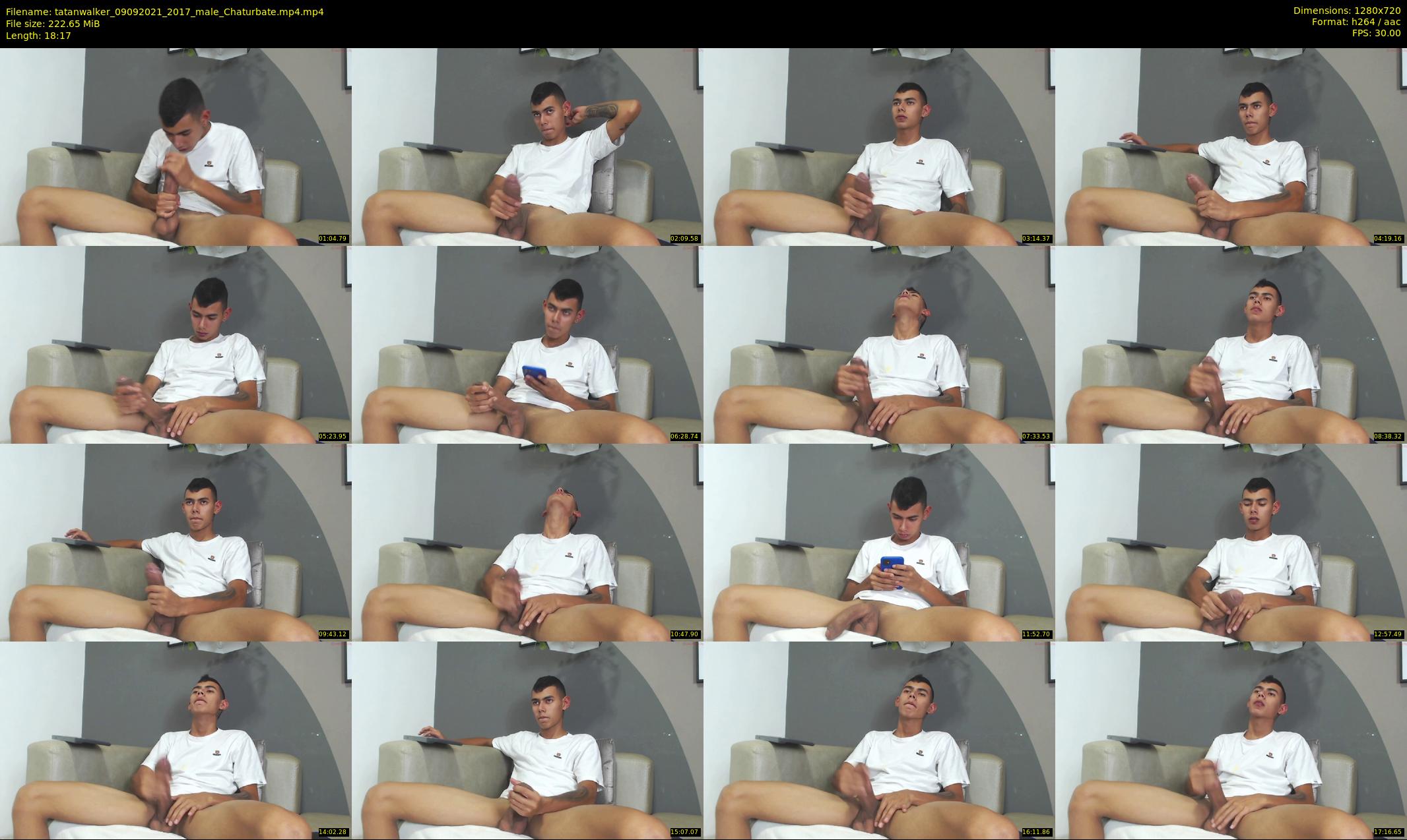 tatanwalker — 19 minute Chaturbate male cam show recording, 720p, Sep 9, 2021