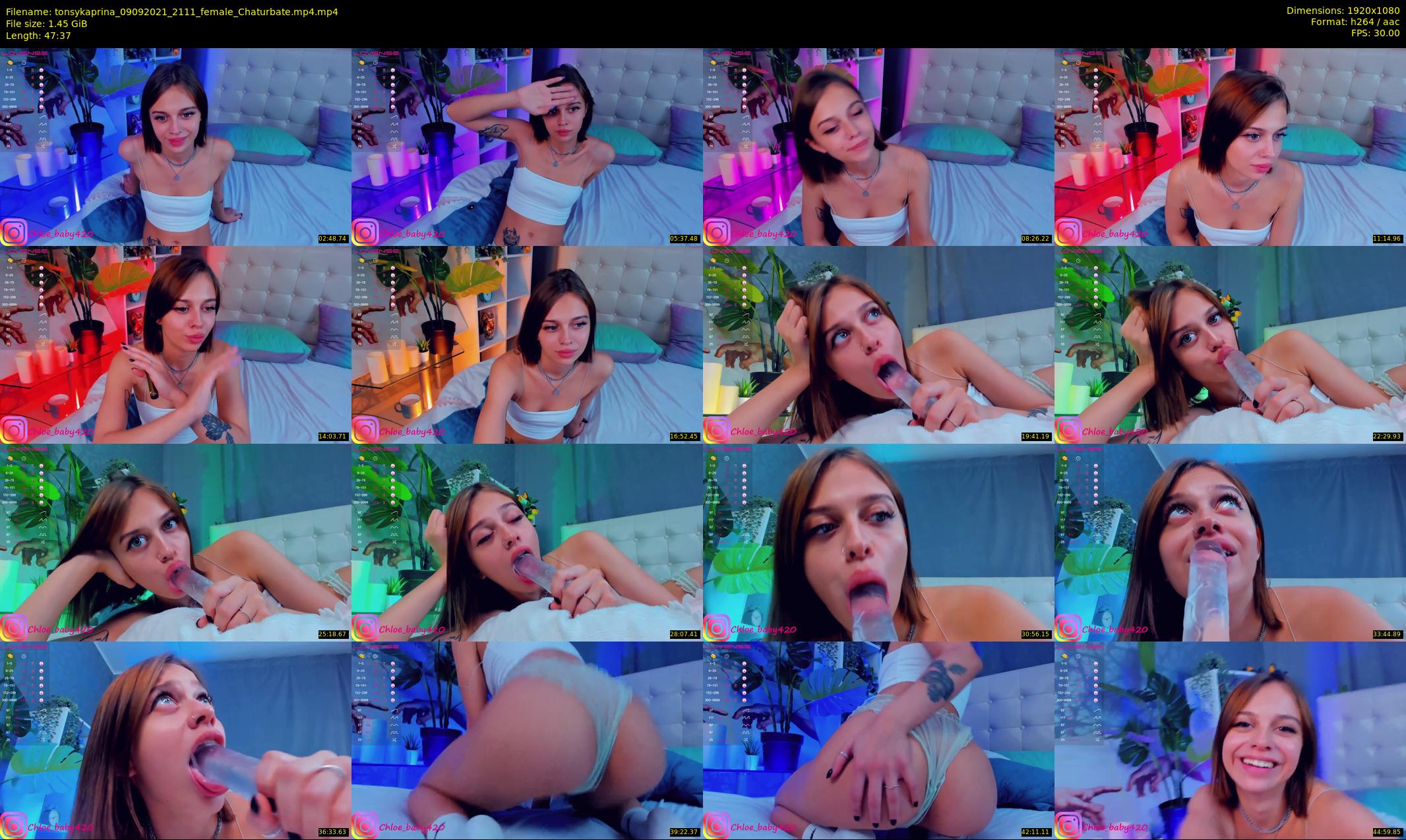 tonsykaprina — 48 minute Chaturbate couple cam show recording, 1080p, Sep 9, 2021