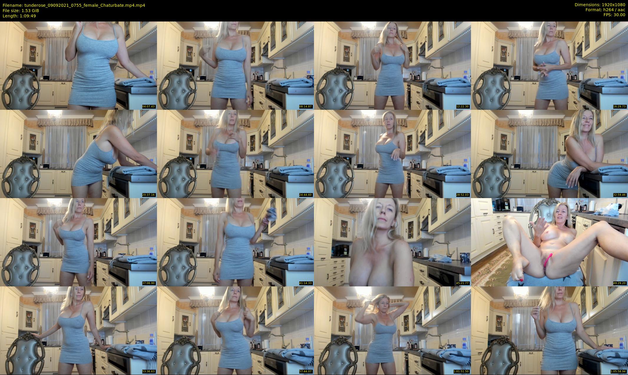 tunderose — 70 minute Chaturbate female cam show recording, 1080p, Sep 9, 2021