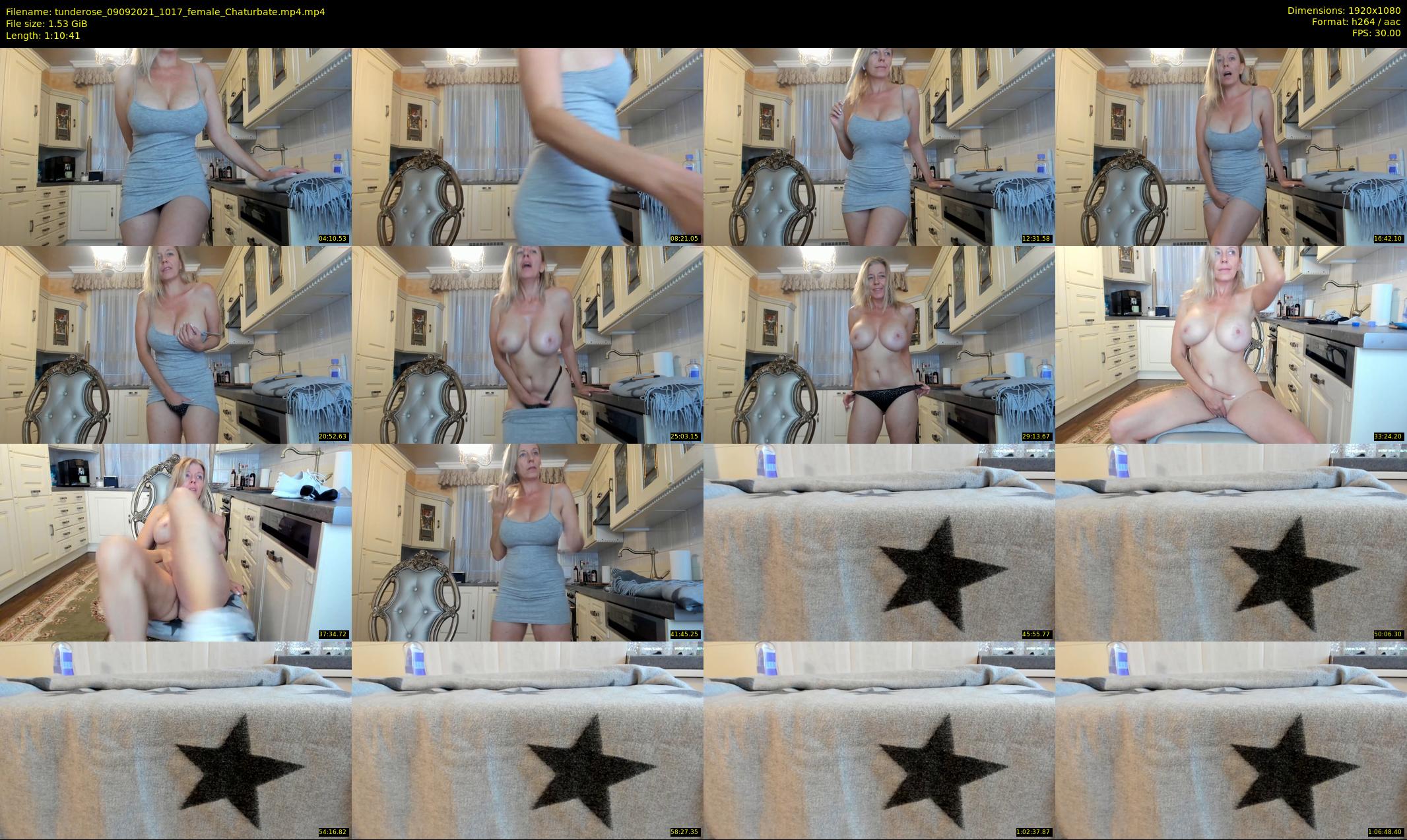 tunderose — 71 minute Chaturbate female cam show recording, 1080p, Sep 9, 2021