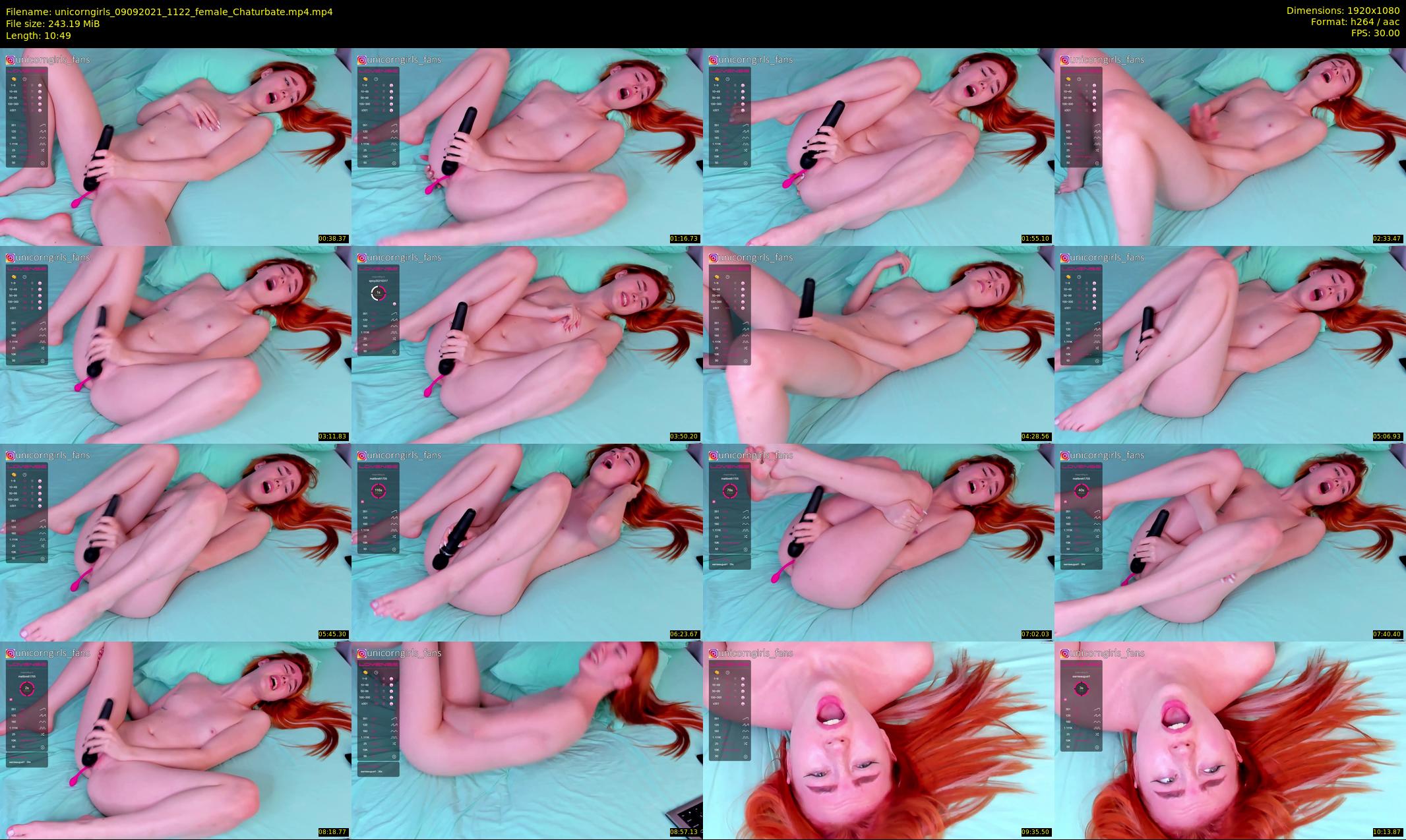 unicorngirls — 11 minute Chaturbate couple cam show recording, 1080p, Sep 9, 2021