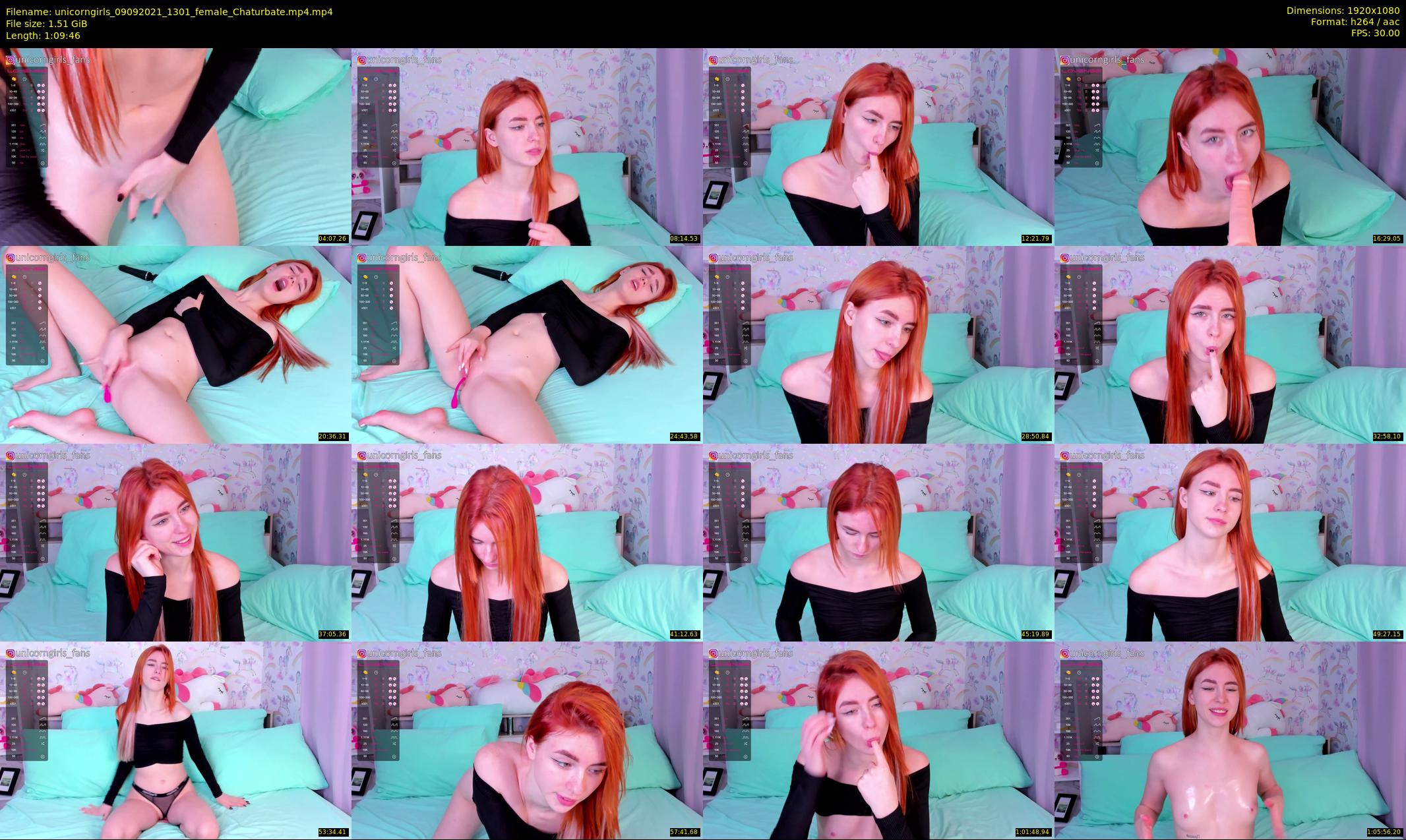 unicorngirls — 70 minute Chaturbate couple cam show recording, 1080p, Sep 9, 2021