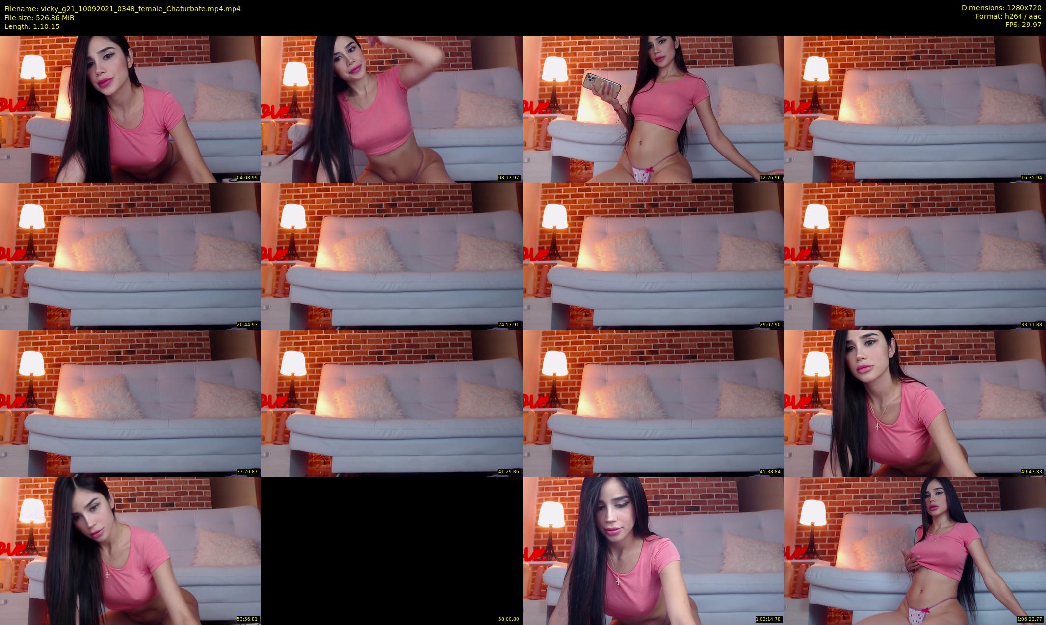 vicky_g21 — 71 minute Chaturbate female cam show recording, 720p, Sep 10, 2021
