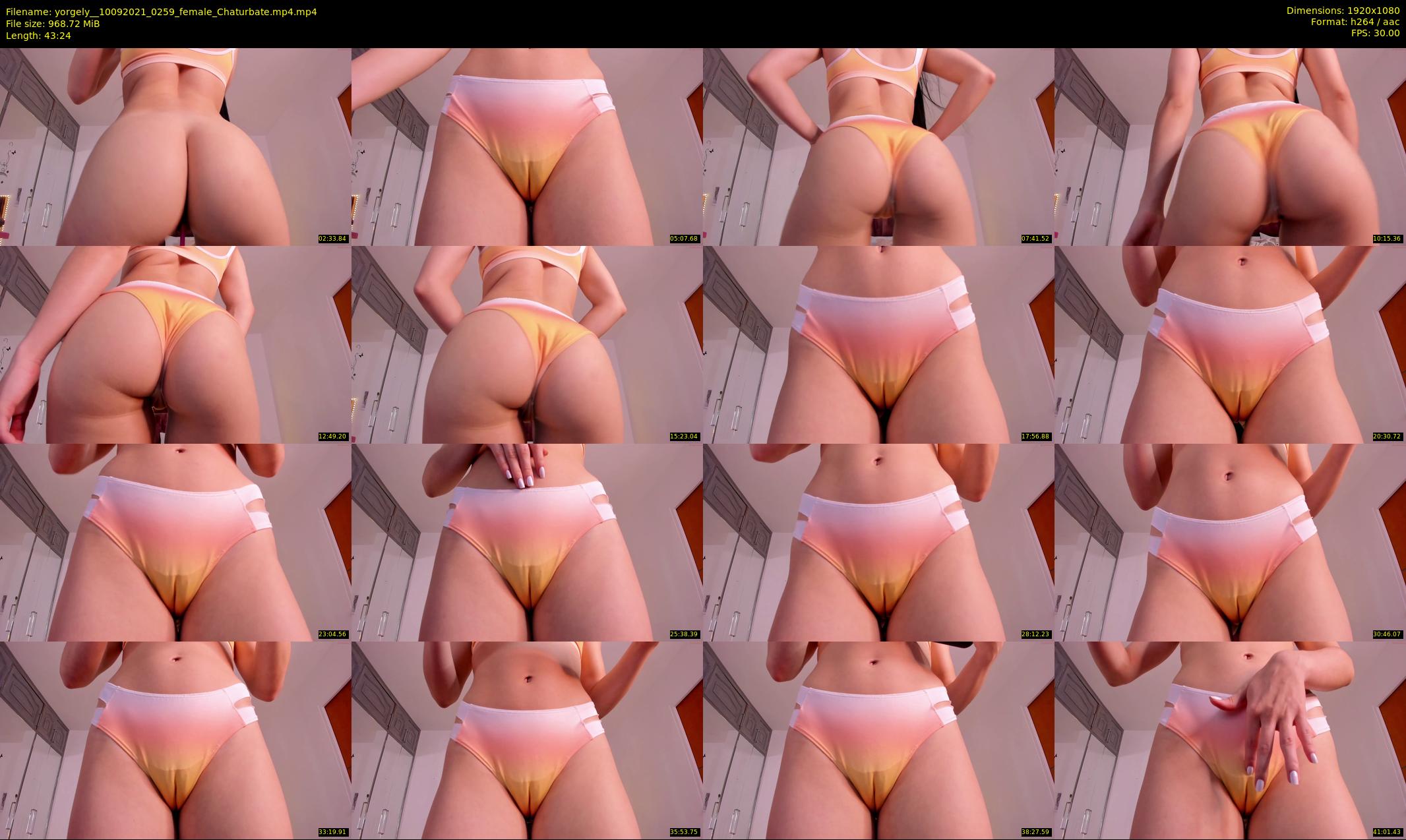 yorgely_ — 44 minute Chaturbate female cam show recording, 1080p, Sep 10, 2021