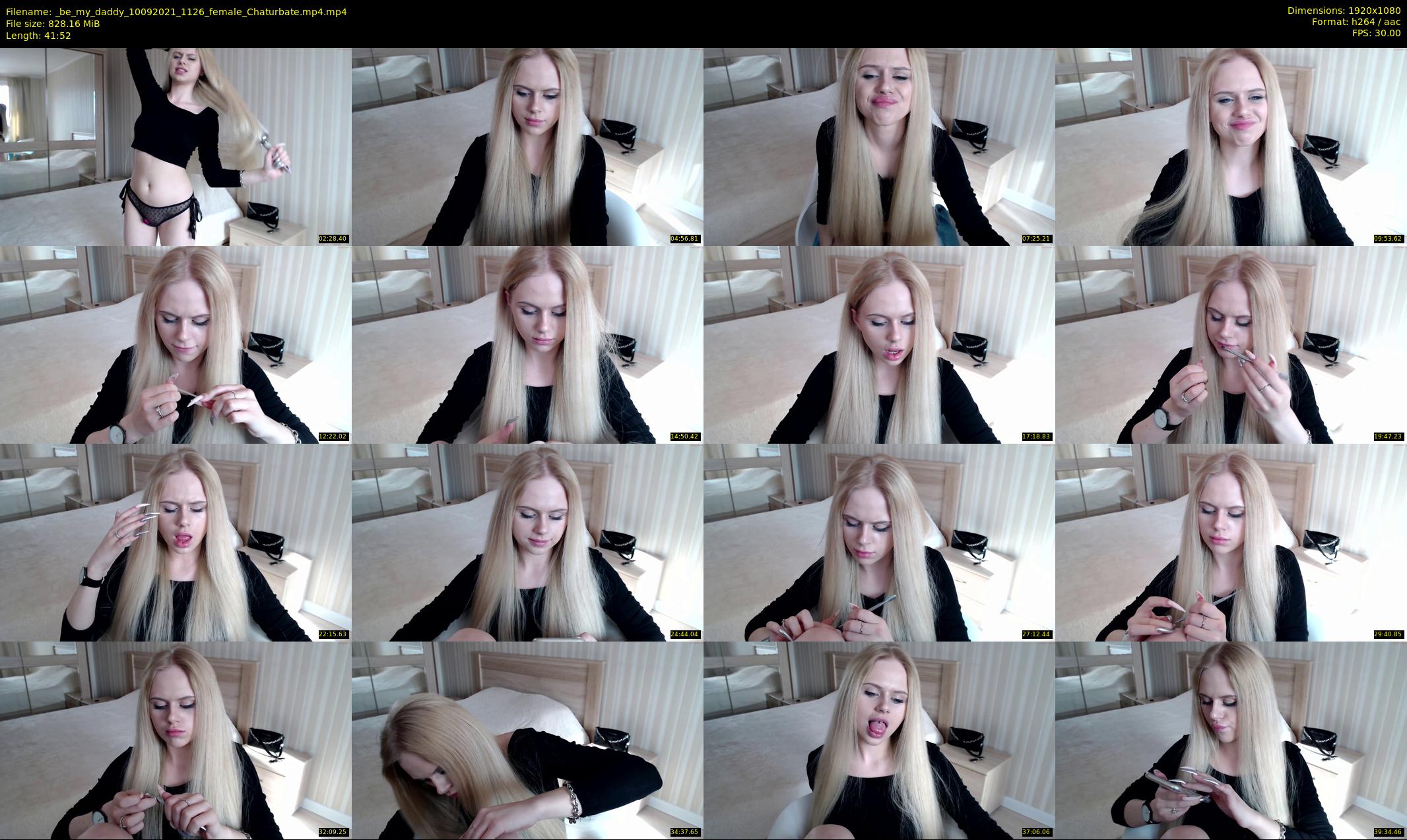 _be_my_daddy — 42 minute Chaturbate female cam show recording, 1080p, Sep 10, 2021