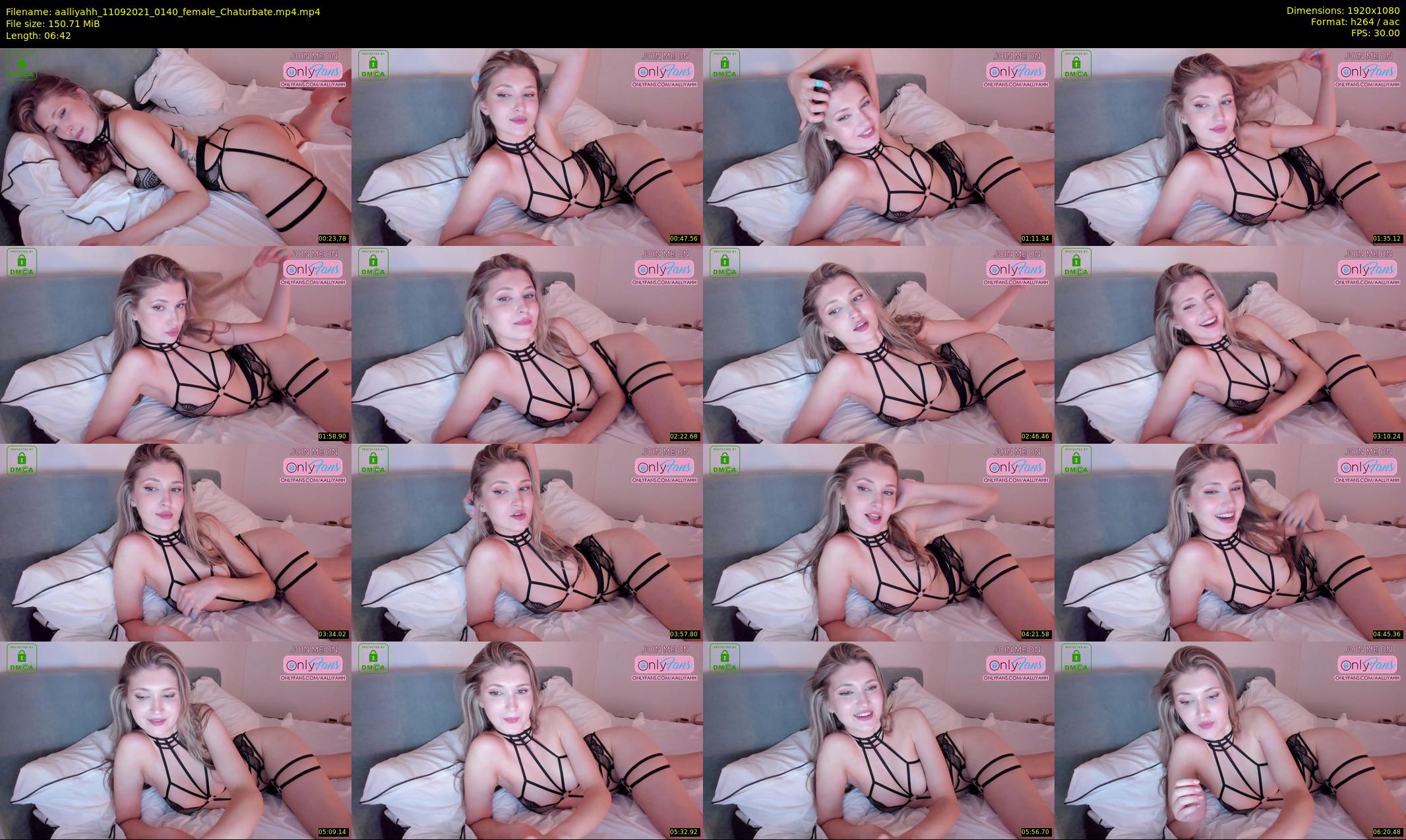 aalliyahh — 7 minute Chaturbate female cam show recording, 1080p, Sep 11, 2021