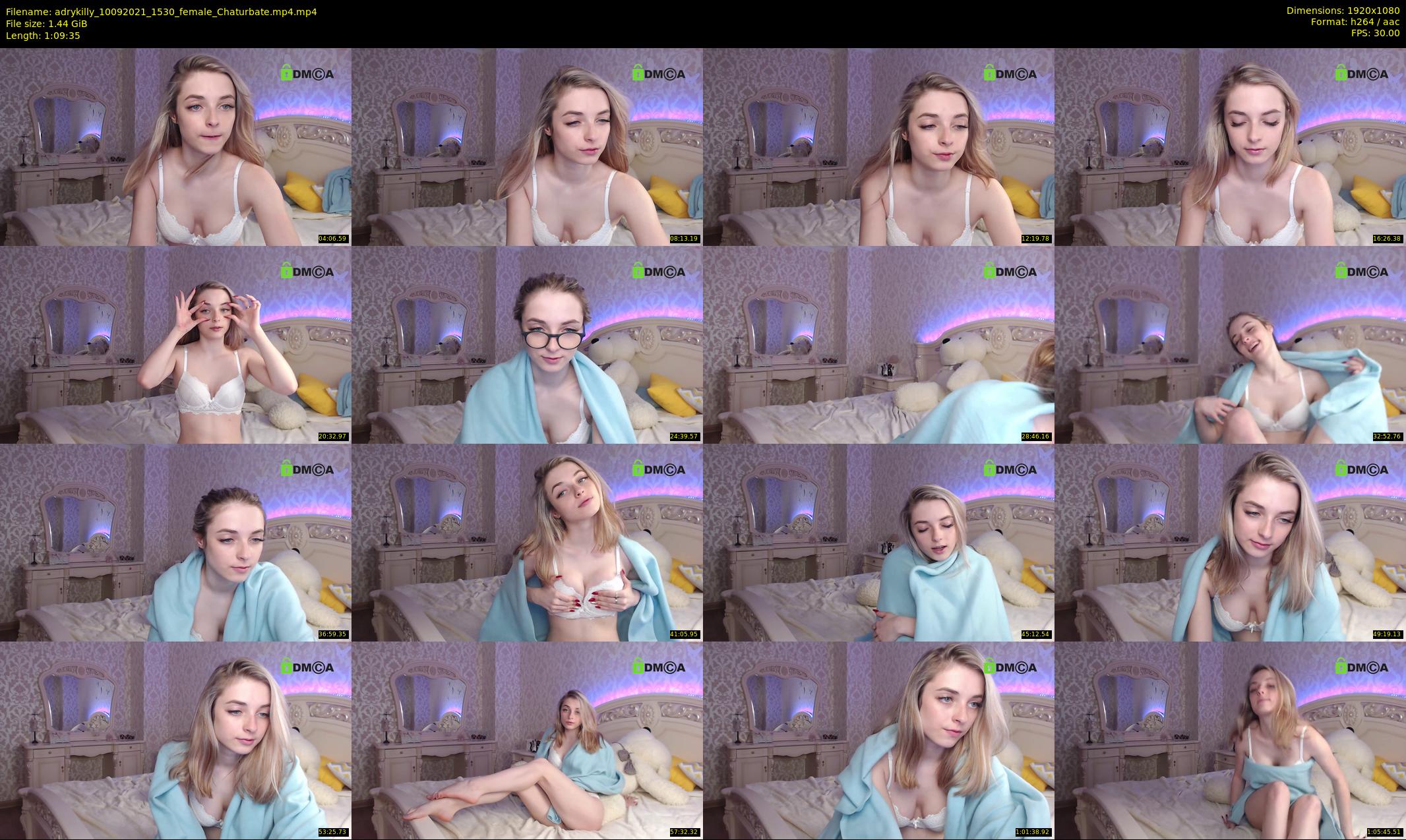 adrykilly — 70 minute Chaturbate female cam show recording, 1080p, Sep 10, 2021