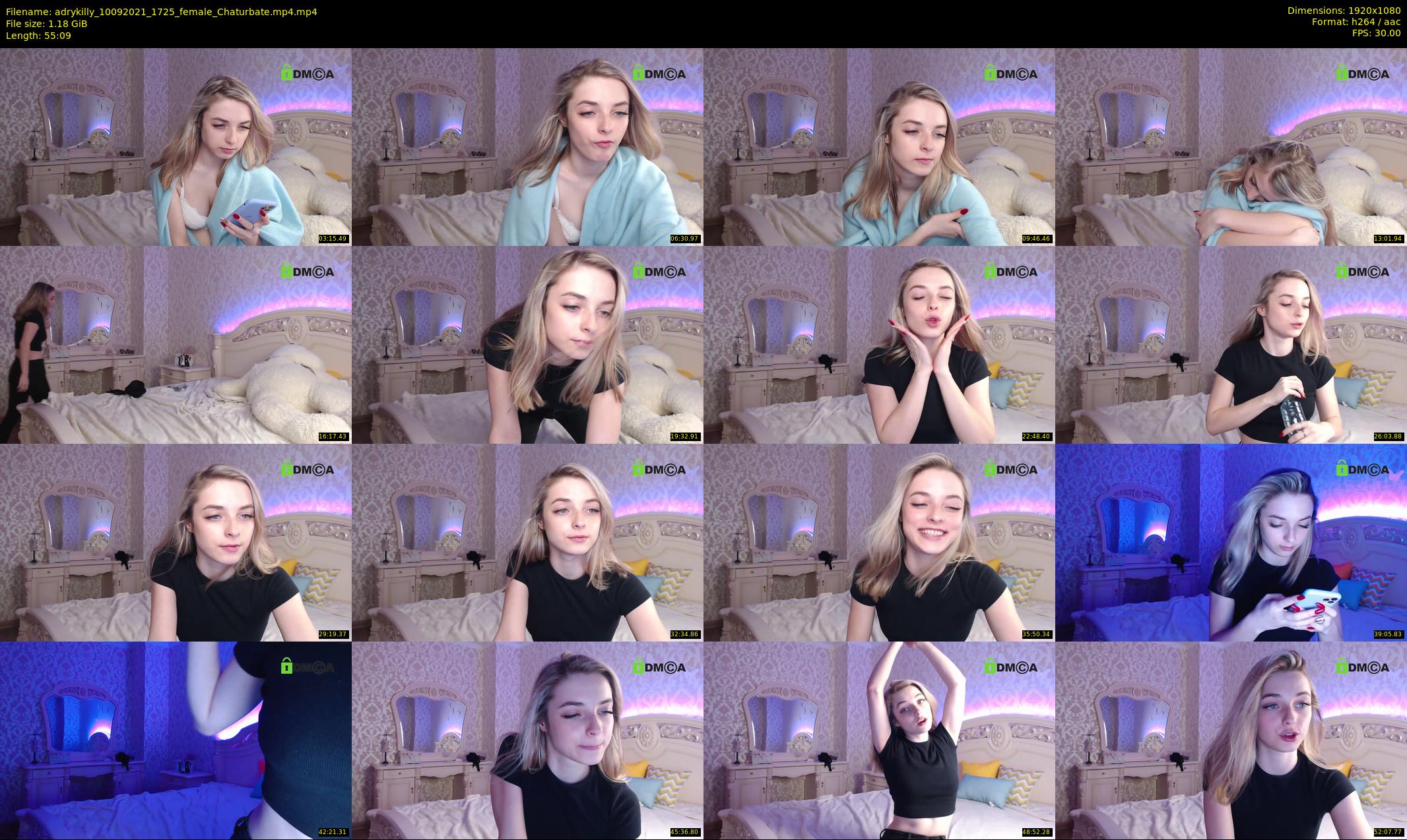 adrykilly — 56 minute Chaturbate female cam show recording, 1080p, Sep 10, 2021
