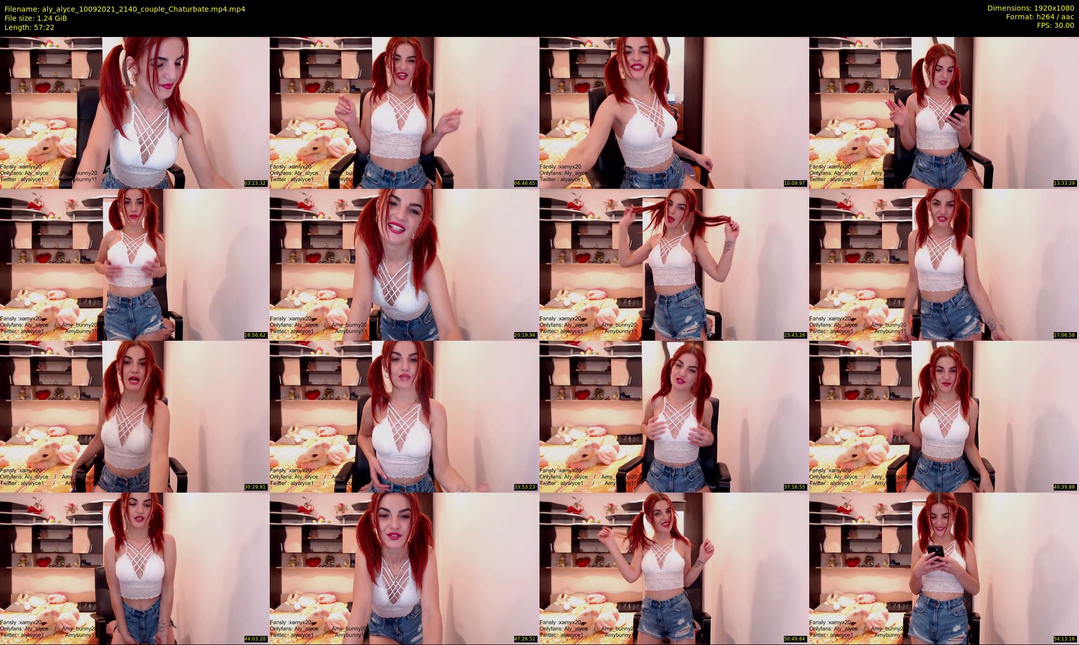 aly_alyce — 58 minute Chaturbate female cam show recording, 1080p, Sep 10, 2021