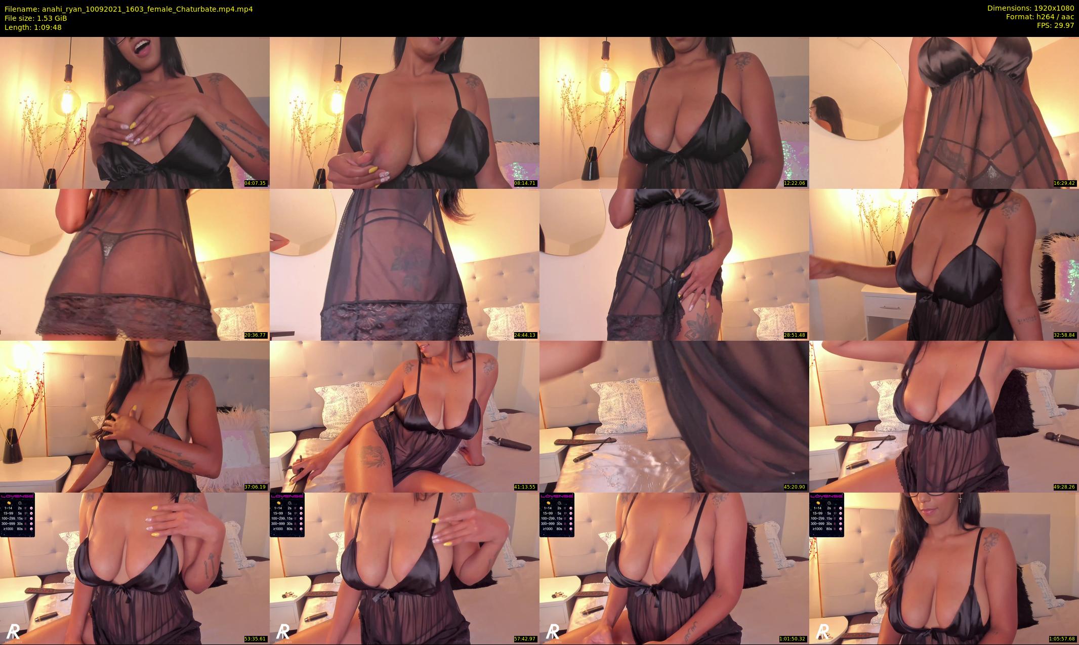anahi_ryan — 70 minute Chaturbate female cam show recording, 1080p, Sep 10, 2021