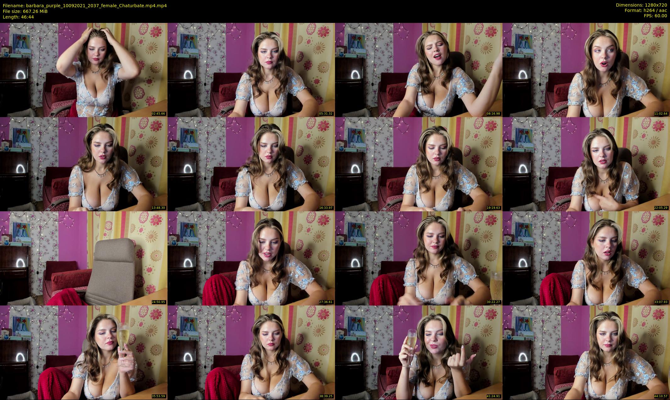 barbara_purple — 47 minute Chaturbate female cam show recording, 720p, Sep 10, 2021