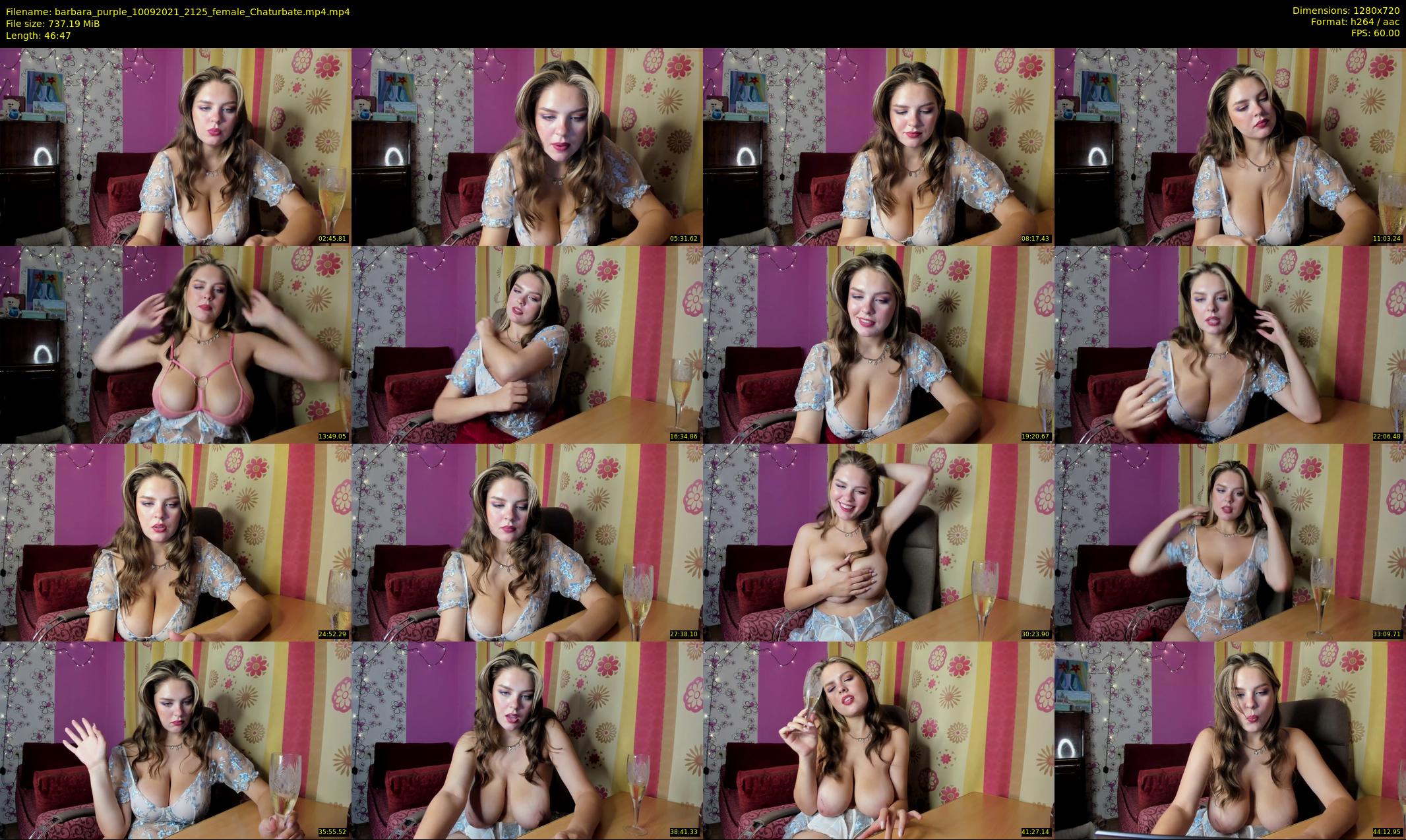 barbara_purple — 47 minute Chaturbate female cam show recording, 720p, Sep 10, 2021