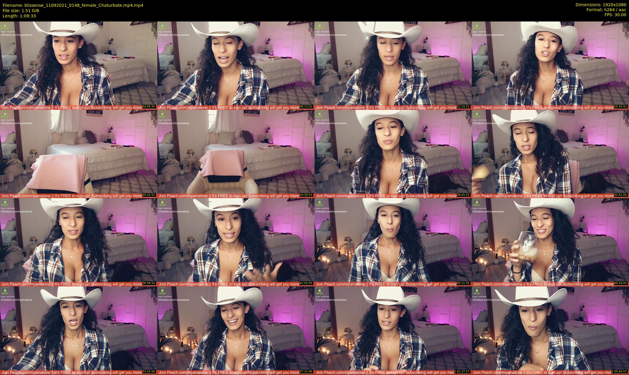 blissense — 70 minute Chaturbate female cam show recording, 1080p, Sep 11, 2021