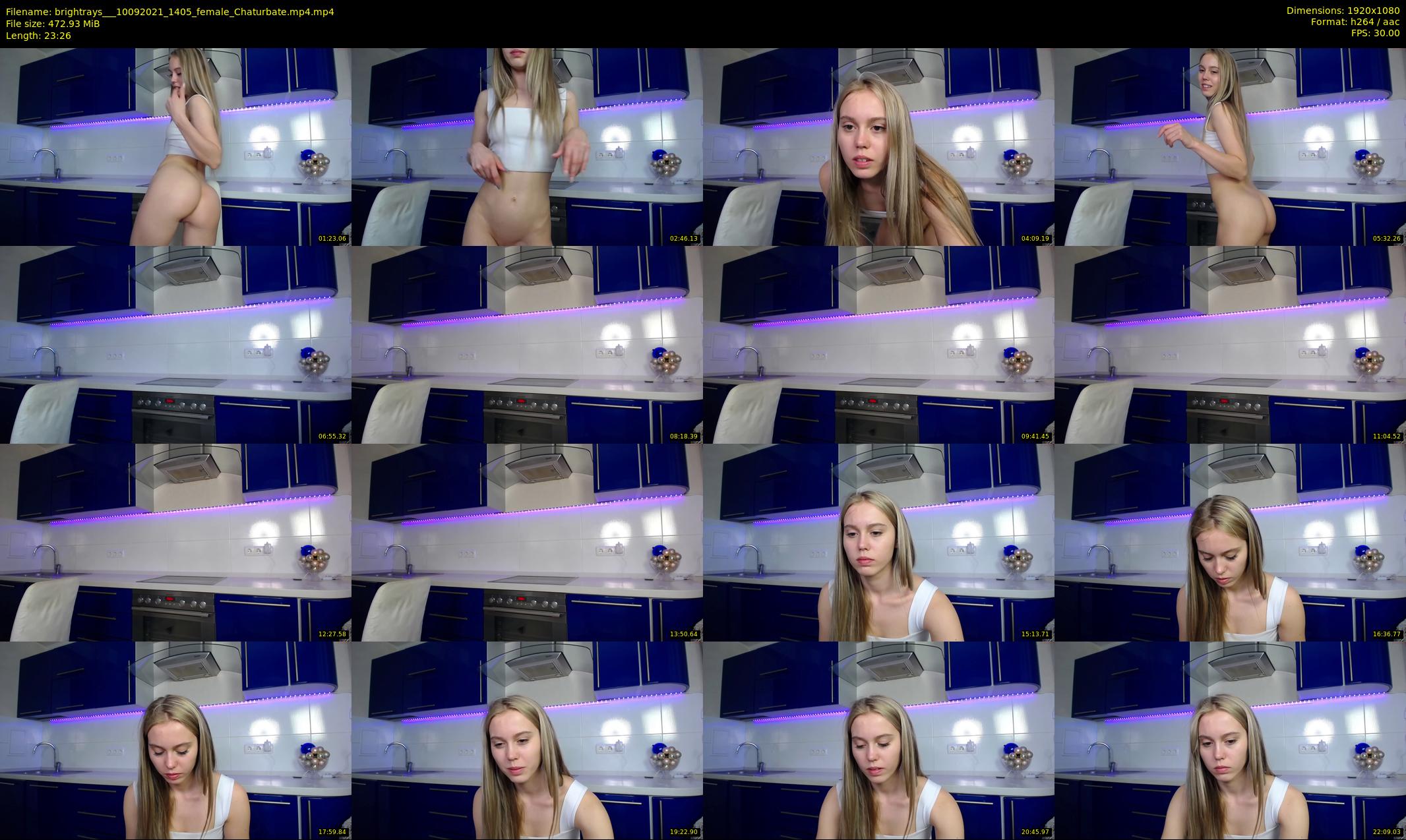 brightrays__ — 24 minute Chaturbate female cam show recording, 1080p, Sep 10, 2021