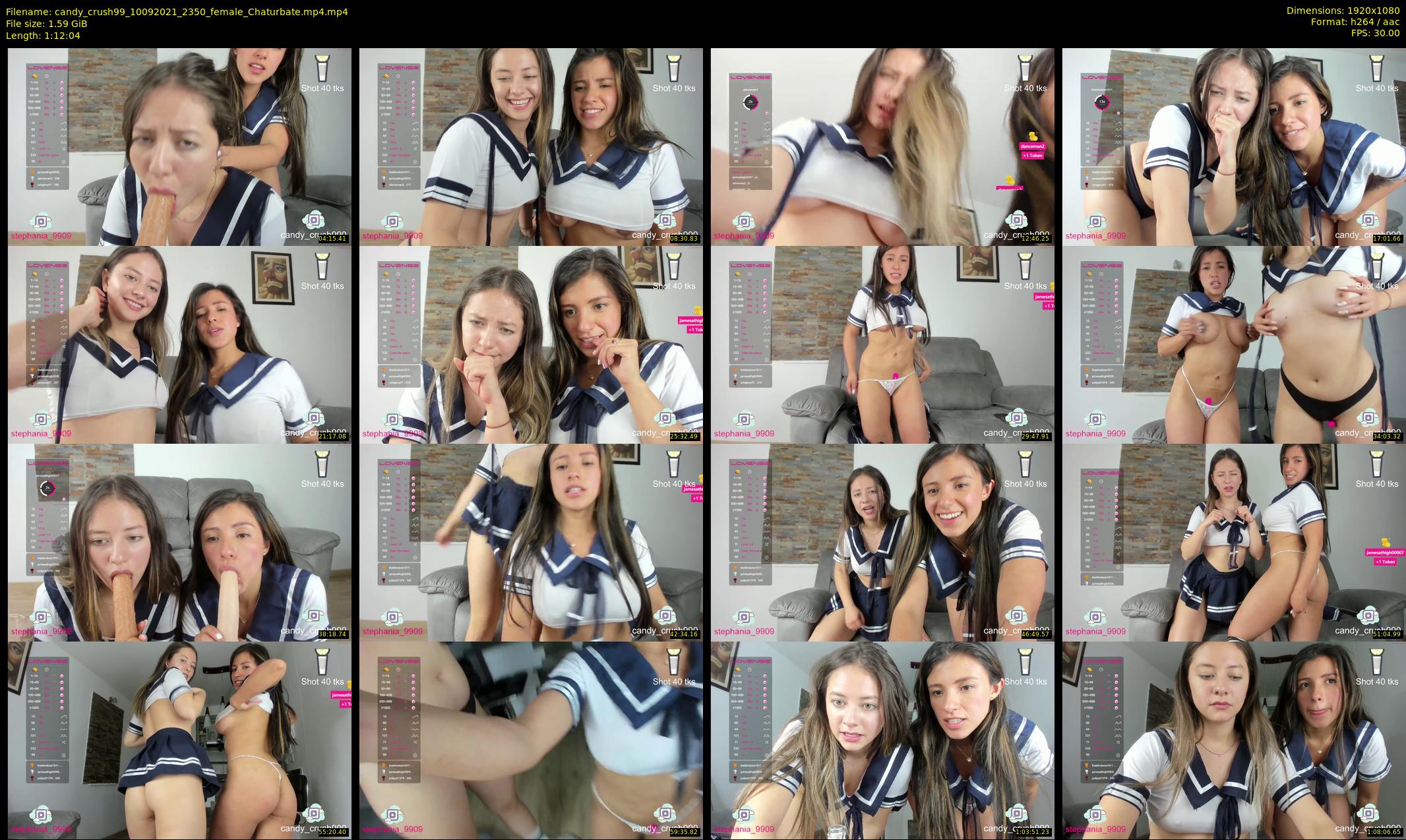 candy_crush99 — 73 minute Chaturbate female cam show recording, 1080p, Sep 10, 2021