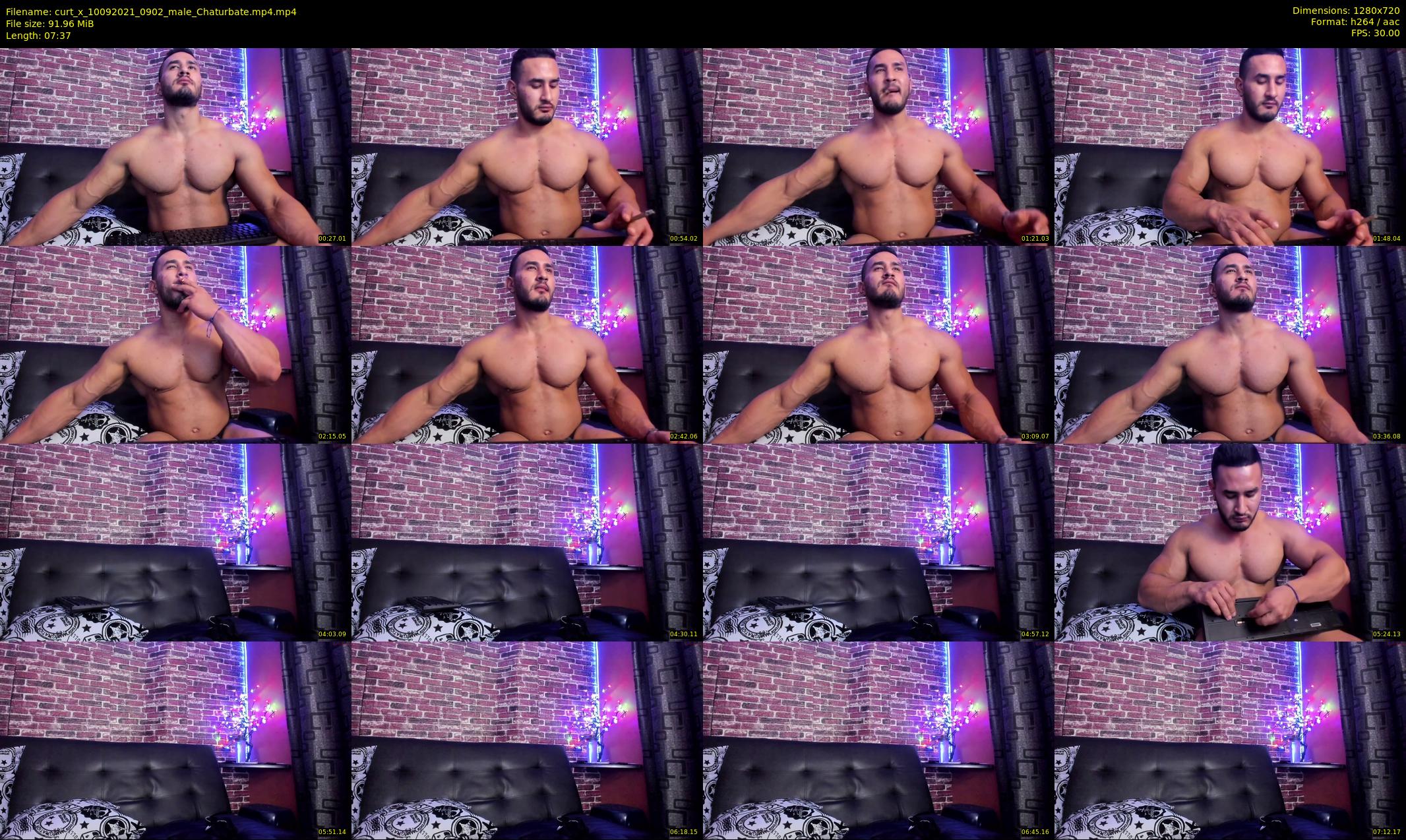 curt_x — 8 minute Chaturbate male cam show recording, 720p, Sep 10, 2021