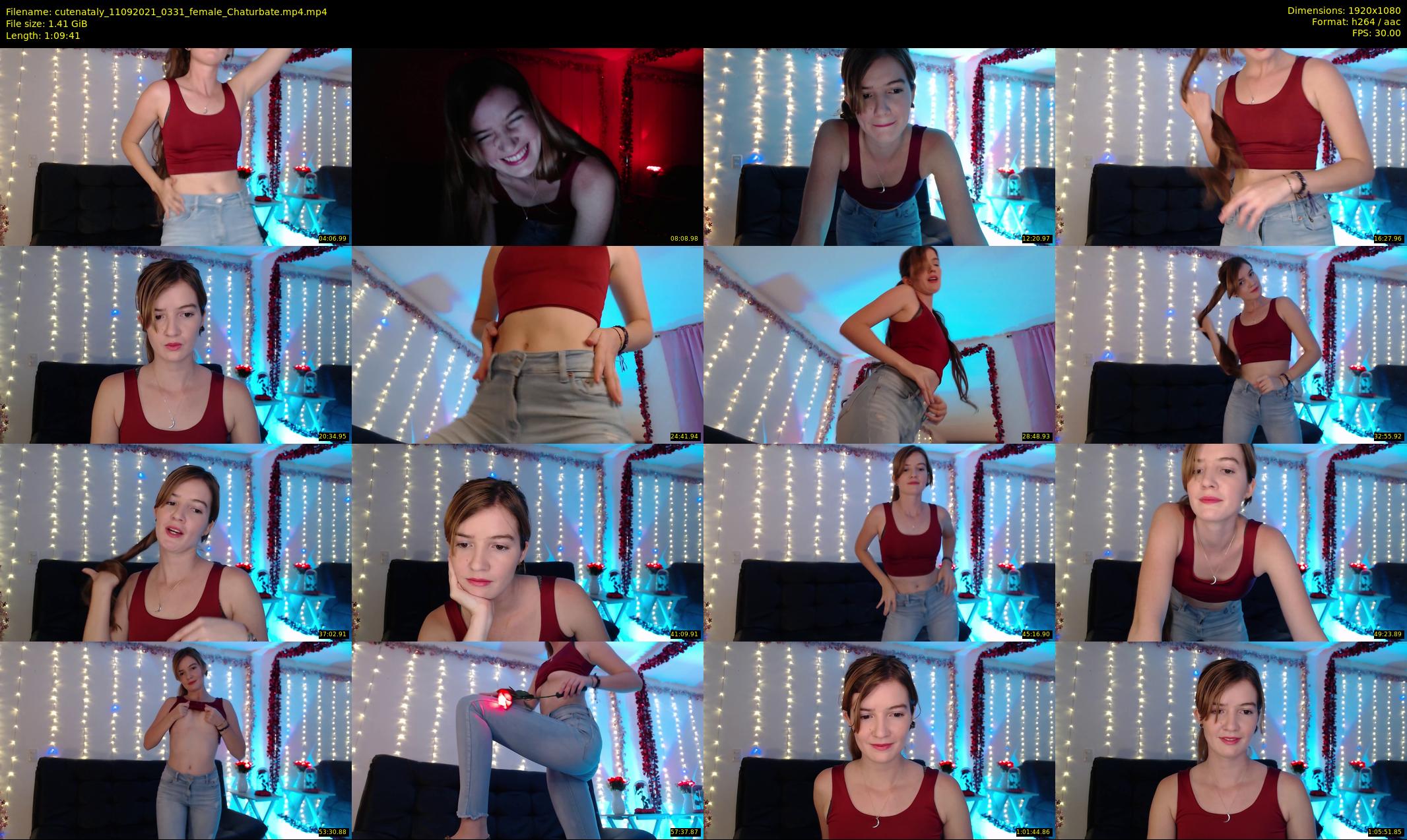 cutenataly — 70 minute Chaturbate female cam show recording, 1080p, Sep 11, 2021