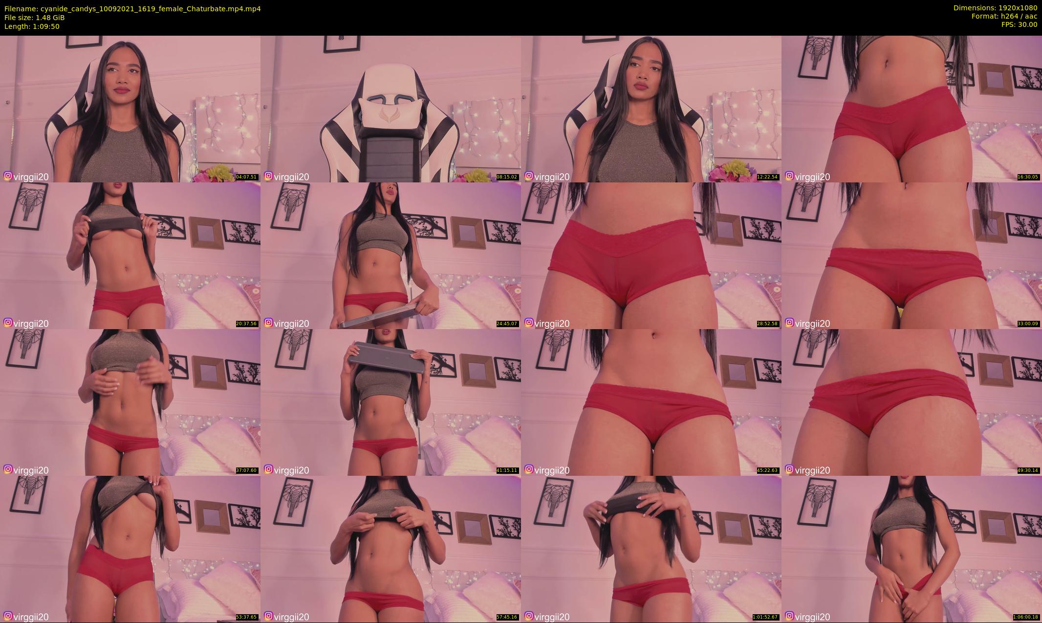 cyanide_candys — 70 minute Chaturbate female cam show recording, 1080p, Sep 10, 2021