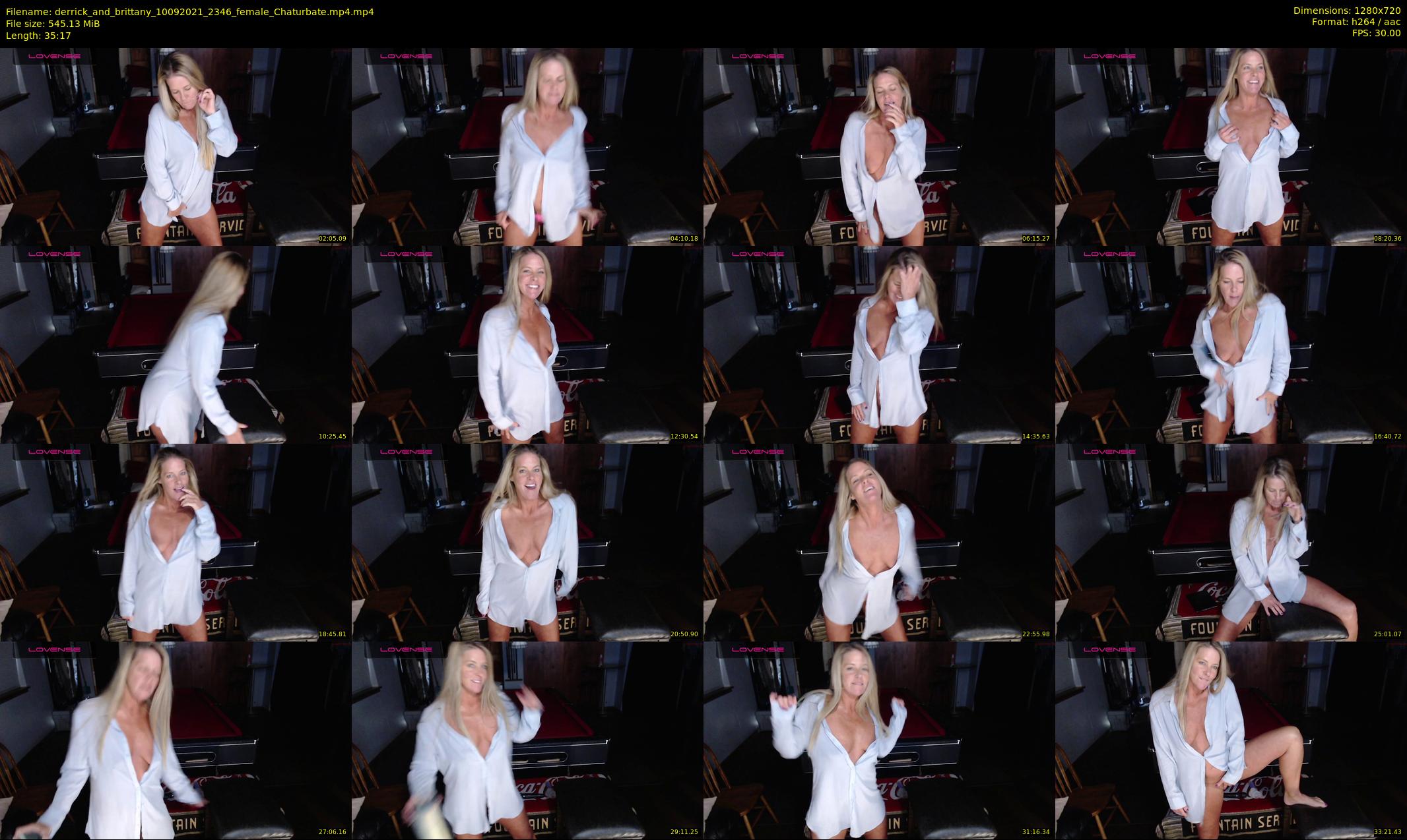 derrick_and_brittany — 36 minute Chaturbate couple cam show recording, 720p, Sep 10, 2021