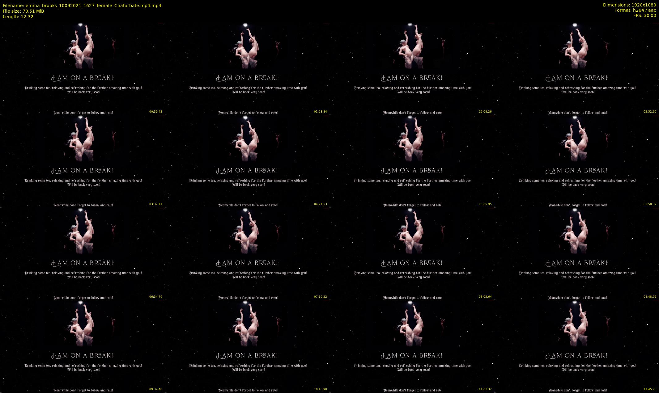 emma_brooks — 13 minute Chaturbate female cam show recording, 1080p, Sep 10, 2021