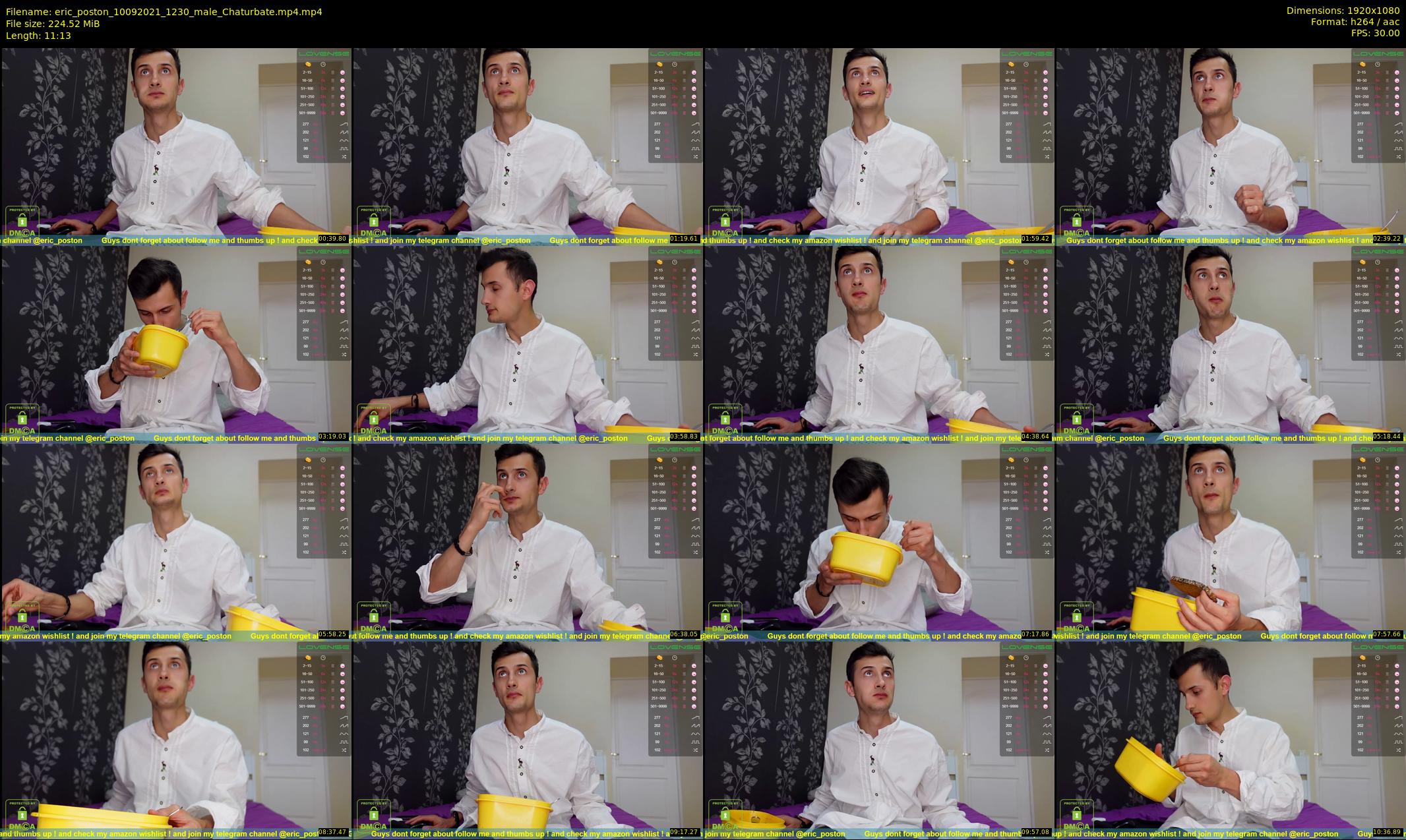 eric_poston — 12 minute Chaturbate male cam show recording, 1080p, Sep 10, 2021